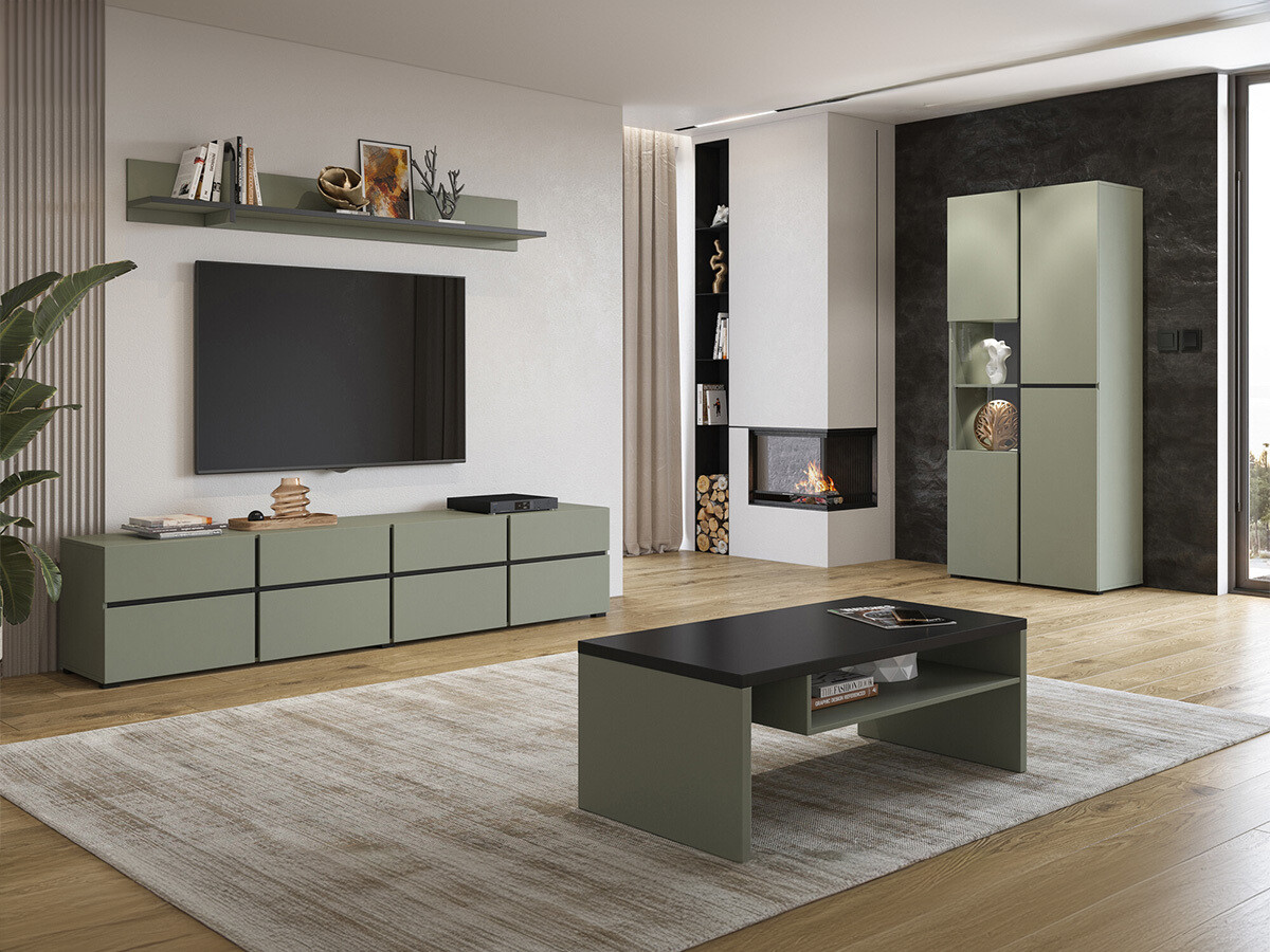 Bookcase Alfere 110 (Green)