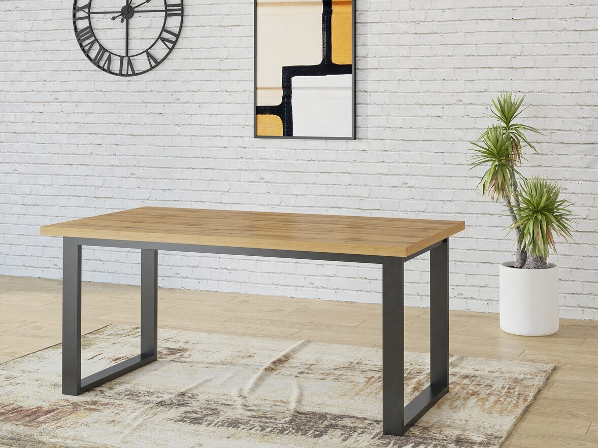 Table Avicavu 111 (Wotan Oak + Black)