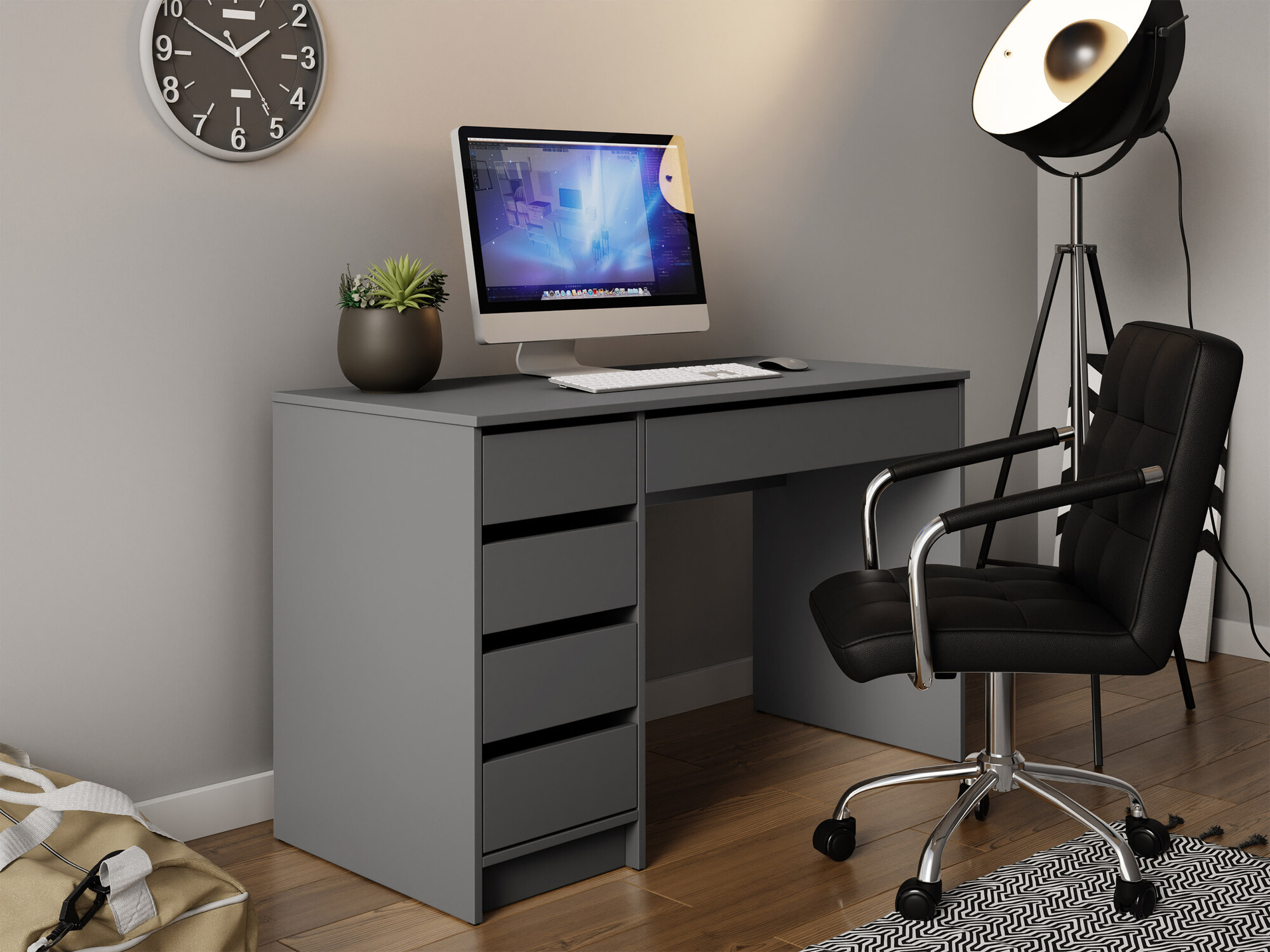 Desk Comfivo Terros I (Anthracite)