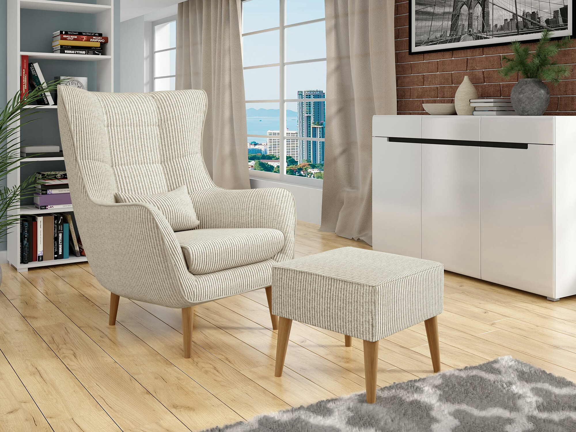 Armchair Comfivo Ulmus V (Poso 100)