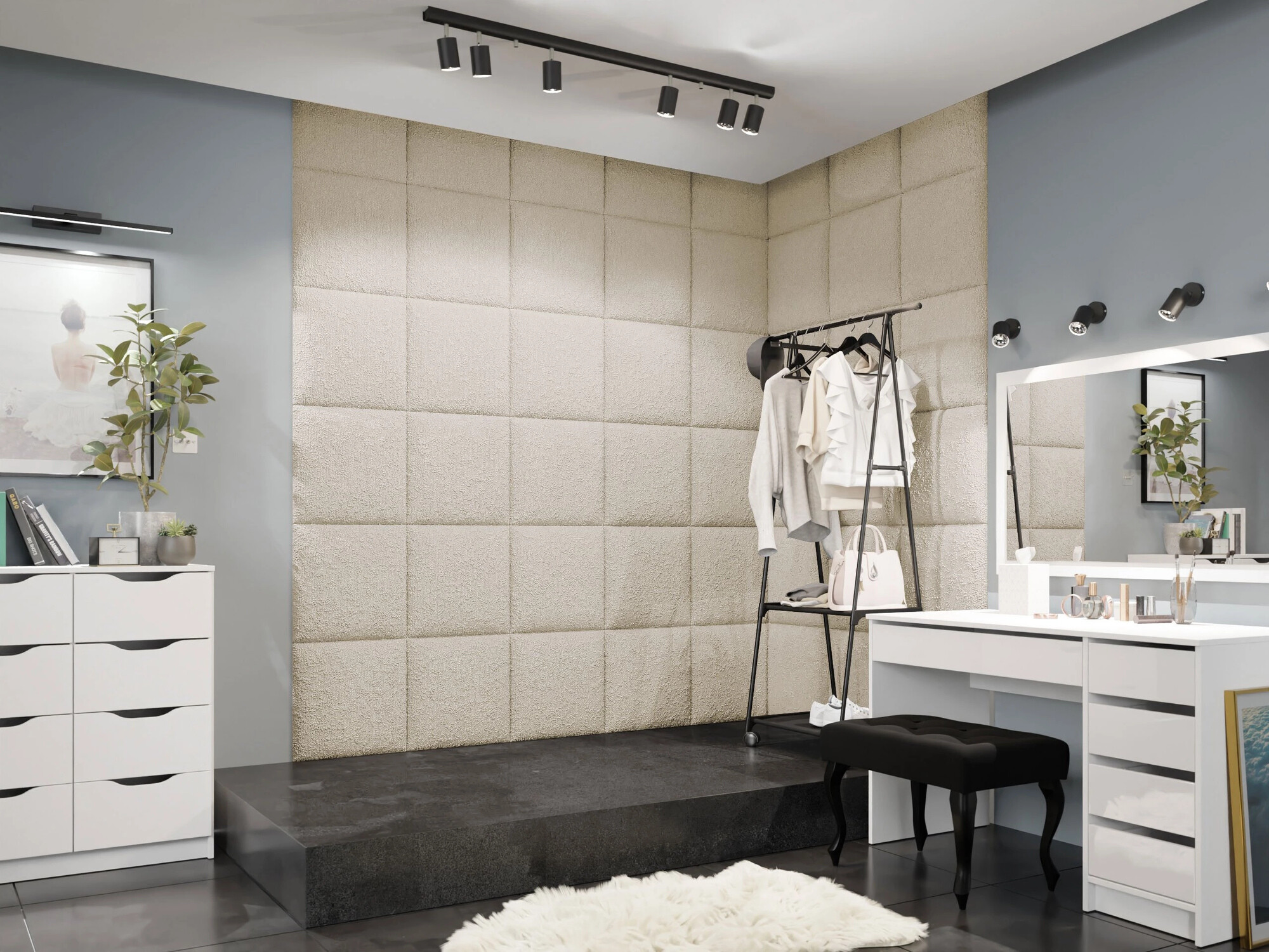 Soft wall panel Comfivo Ovis VIII (Abriamo 03) (42x42)