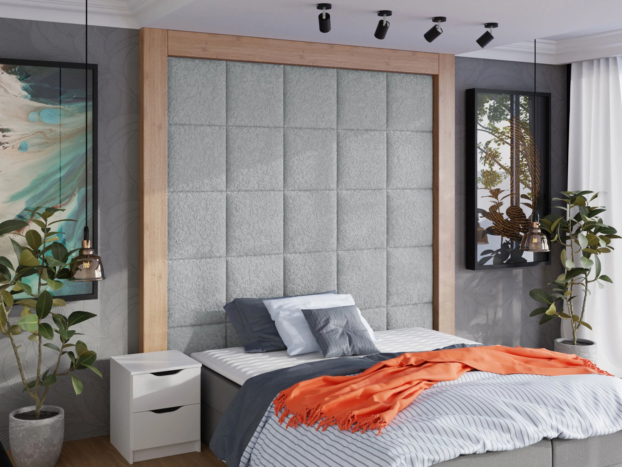 Soft wall panel Comfivo Ovis VIII (Abriamo 06) (42x42)