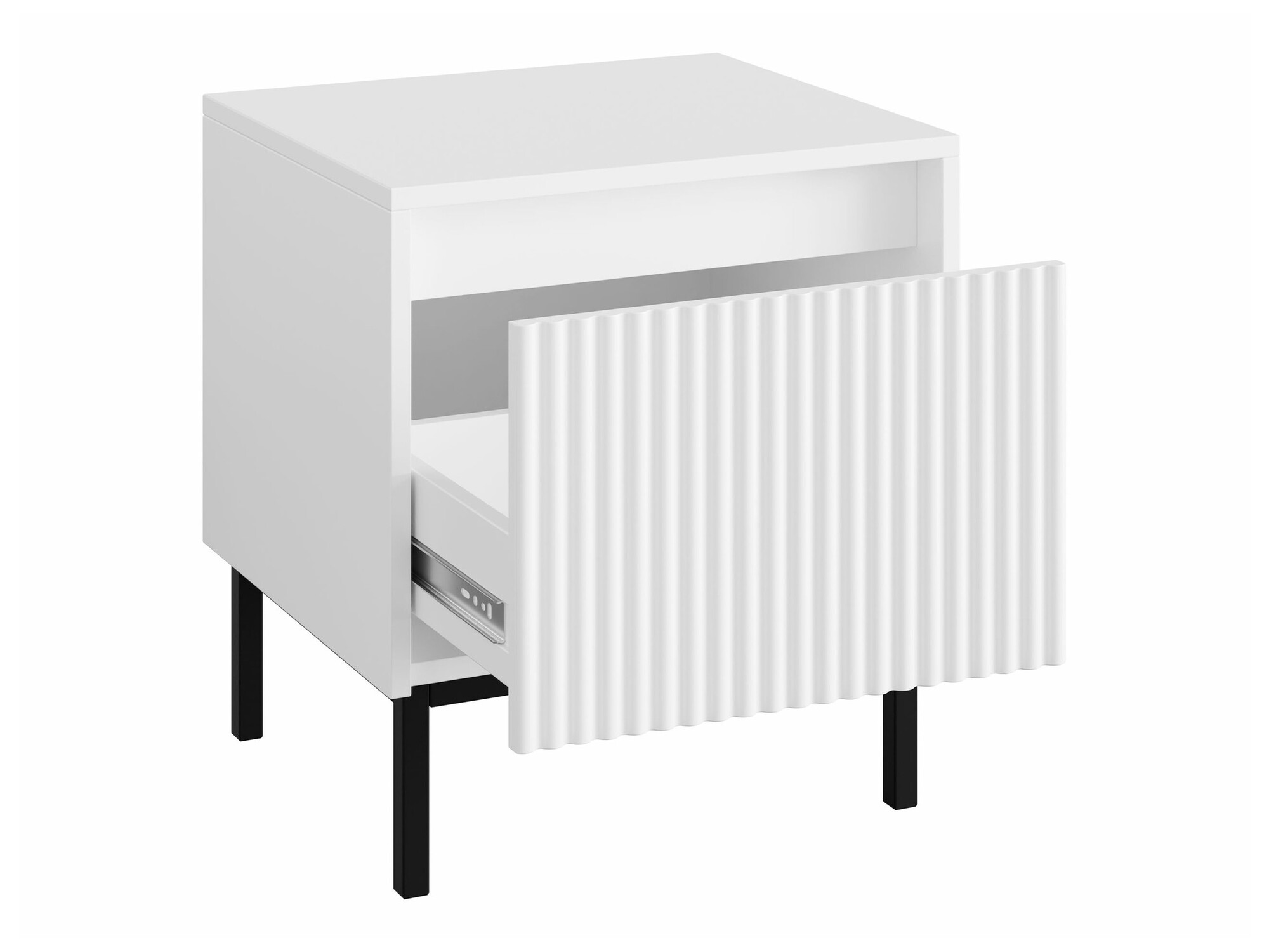 Bedside table Comfivo Delruva (Cashmere)