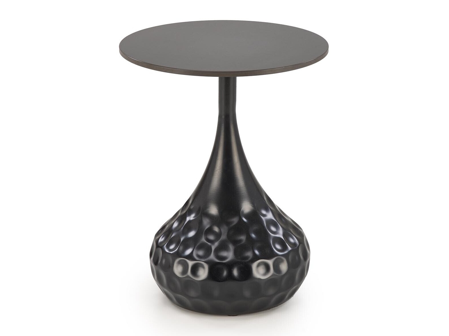 Side table Houston 1807 (Black + Black marble)