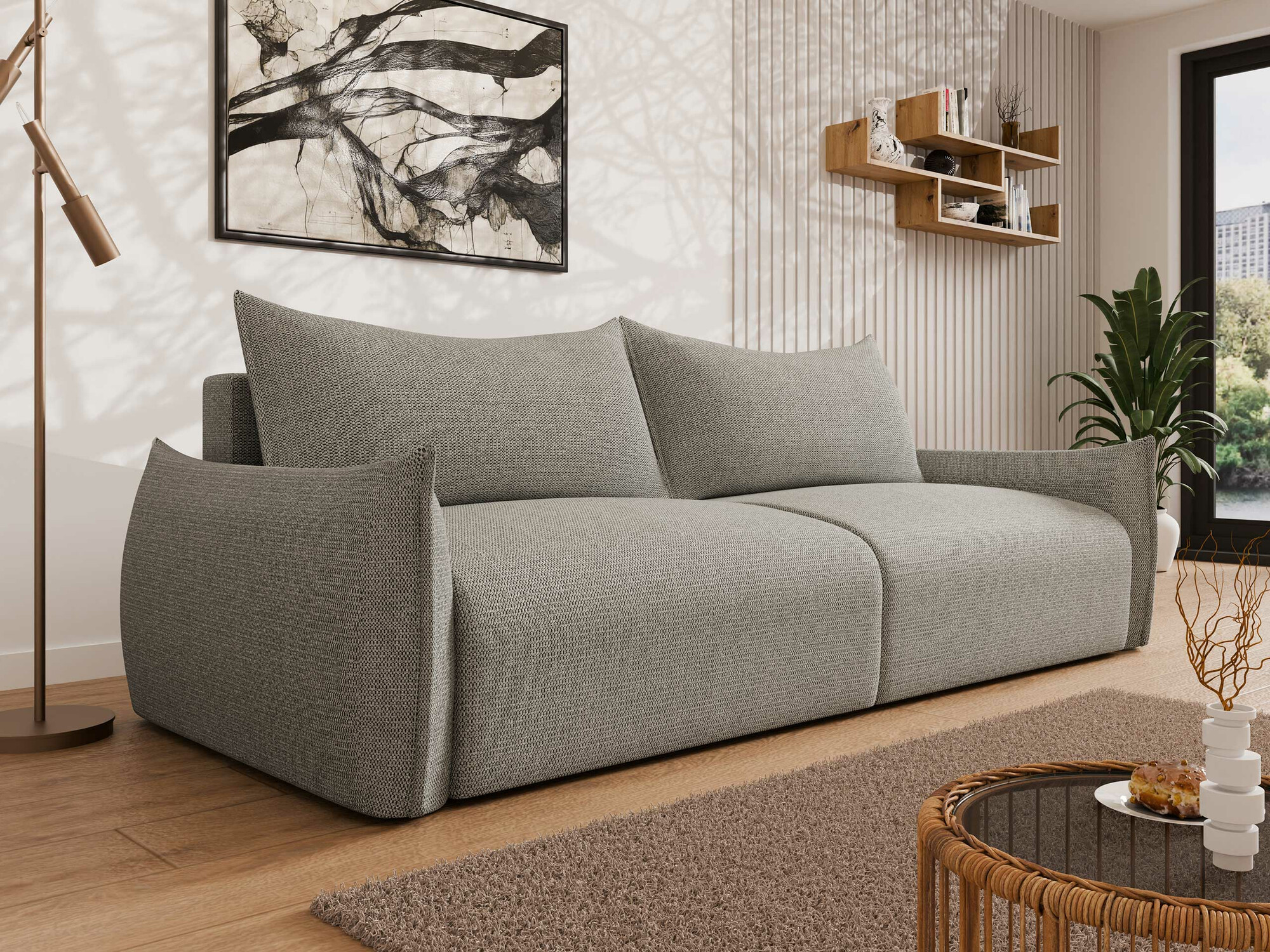 Sofa bed Lincoln 192 (Aragon 20)