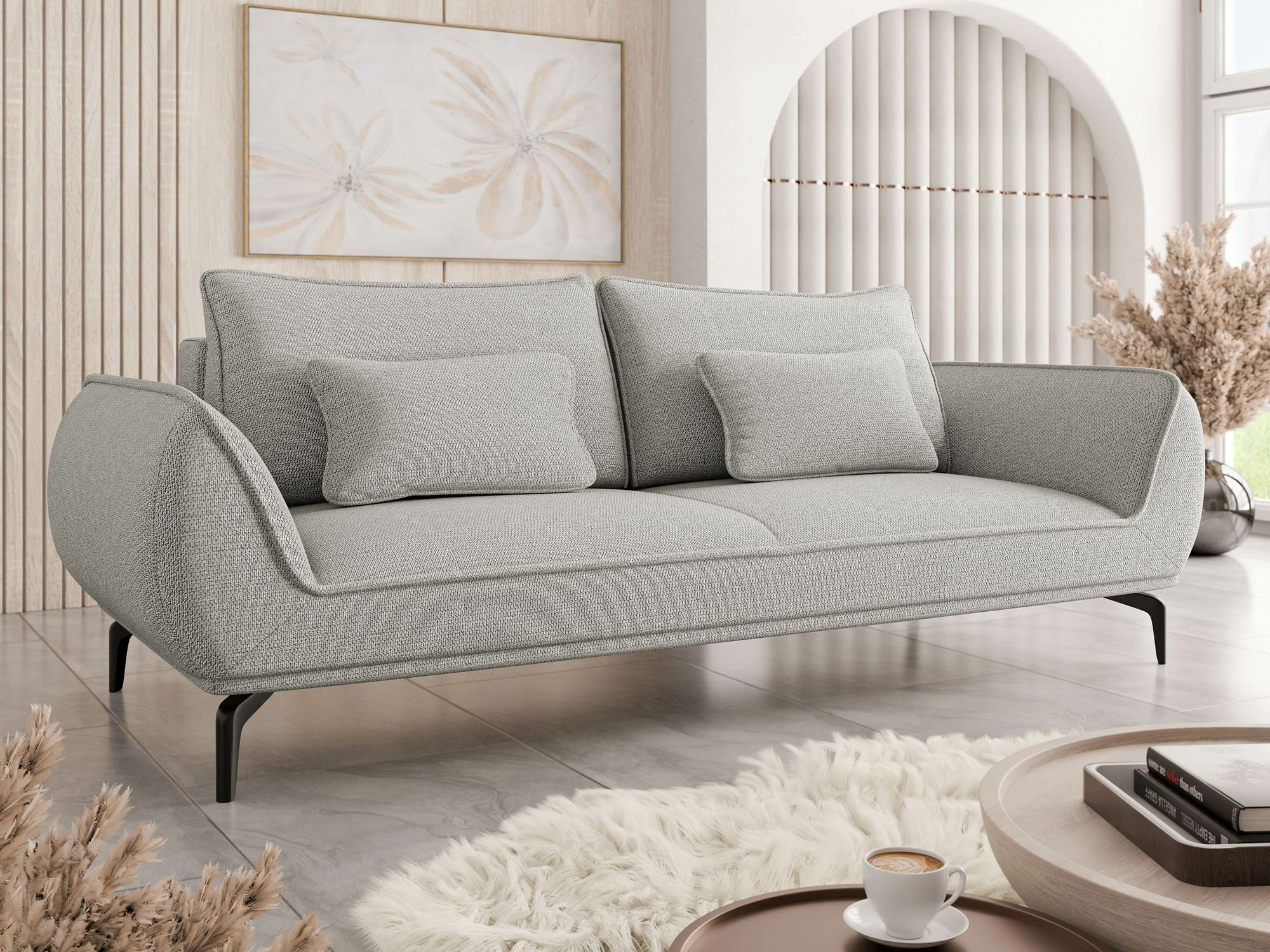Sofa bed Lincoln 197 (Aragon 80)