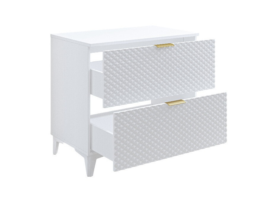 Standing bathroom cabinet for washbasin Liretu 101 (White)