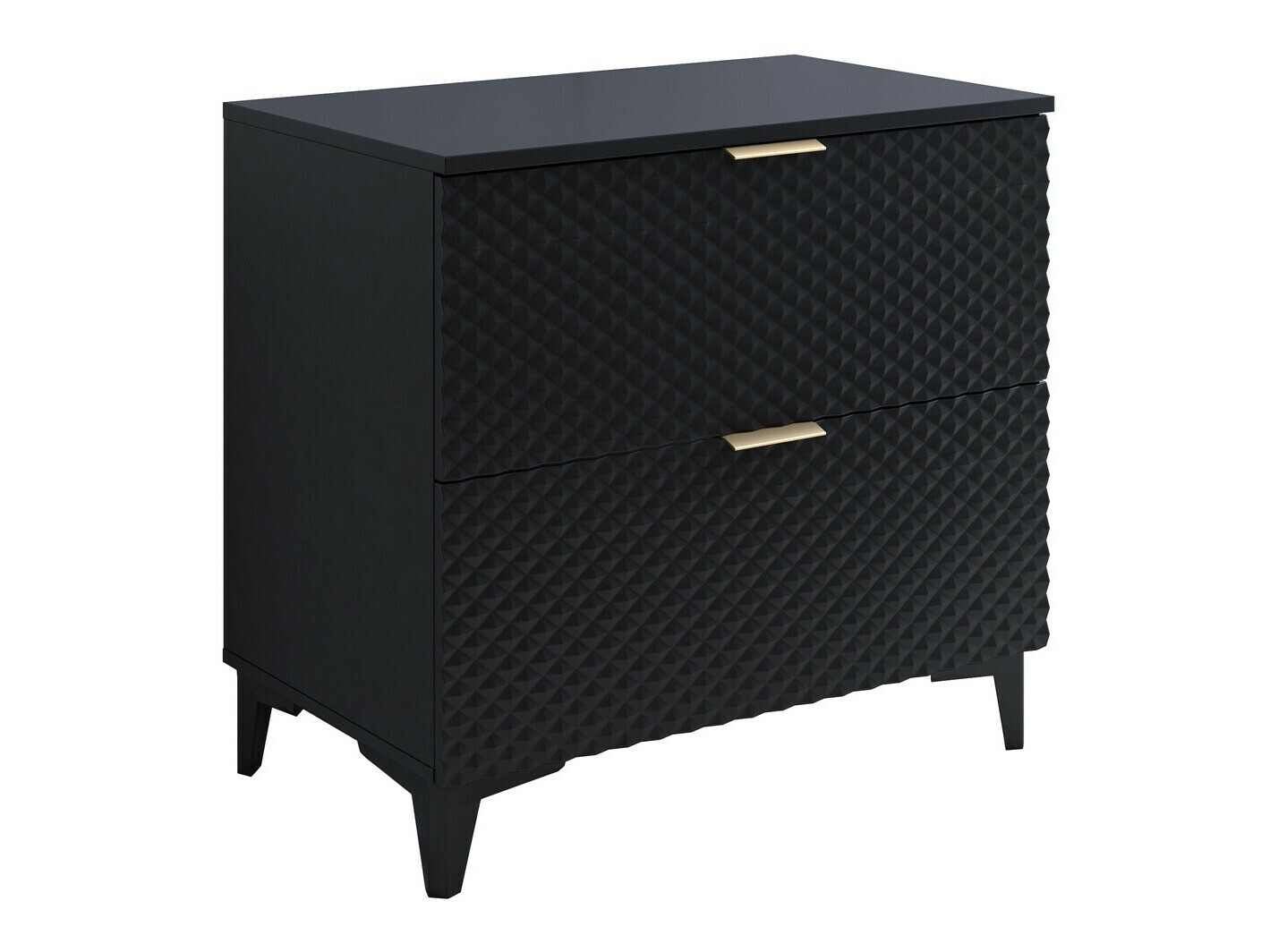 Standing bathroom cabinet for washbasin Liretu 102 (Black)