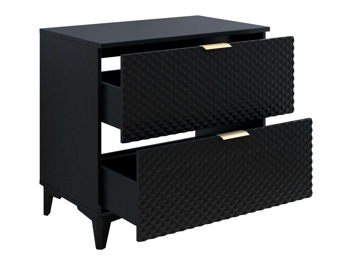 Standing bathroom cabinet for washbasin Liretu 102 (Black)