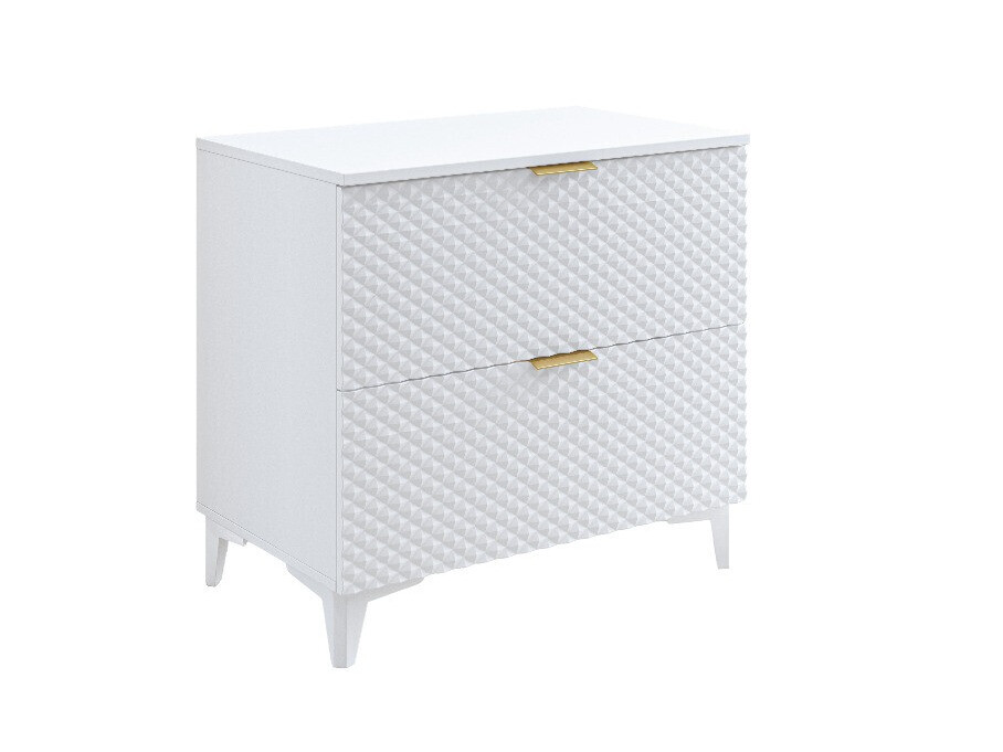 Standing bathroom cabinet for washbasin Liretu 102 (White)