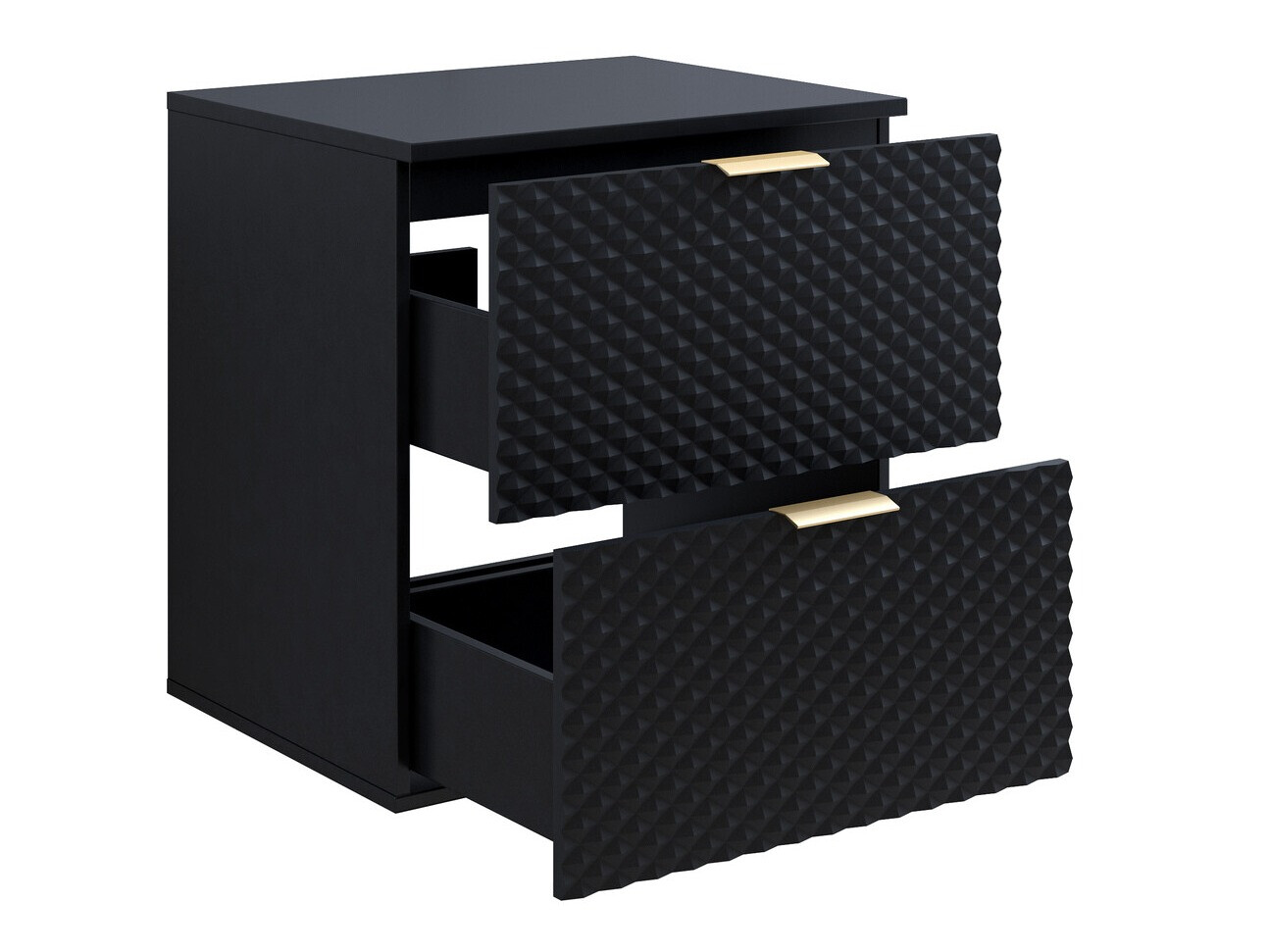 Wall-mounted bathroom cabinet for washbasin Liretu 106 (Black)