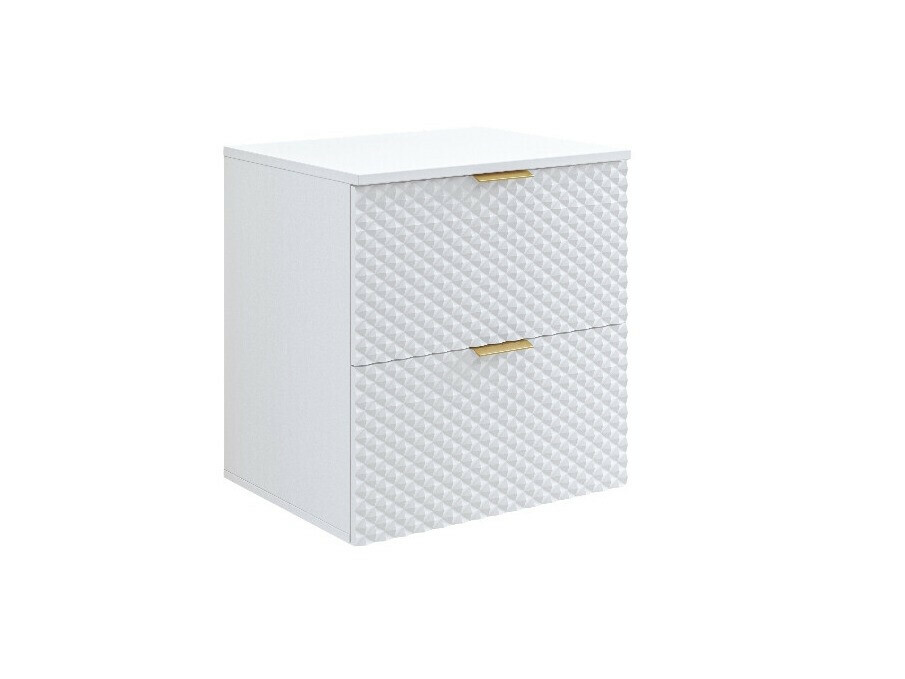 Wall-mounted bathroom cabinet for washbasin Liretu 106 (White)