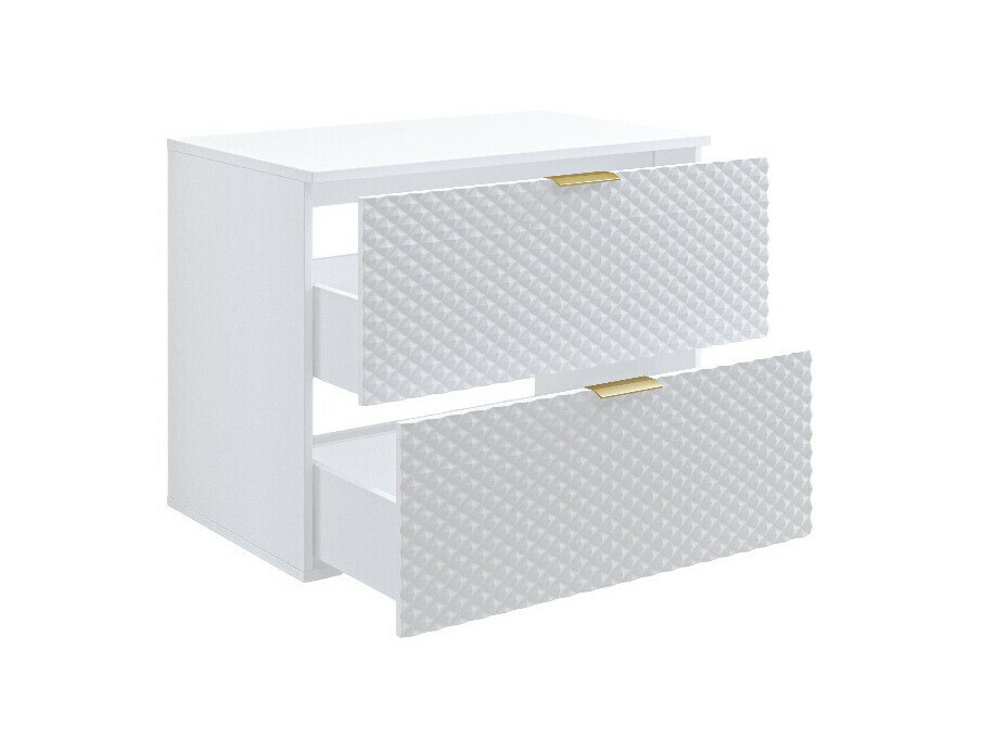 Wall-mounted bathroom cabinet for washbasin Liretu 106 (White)