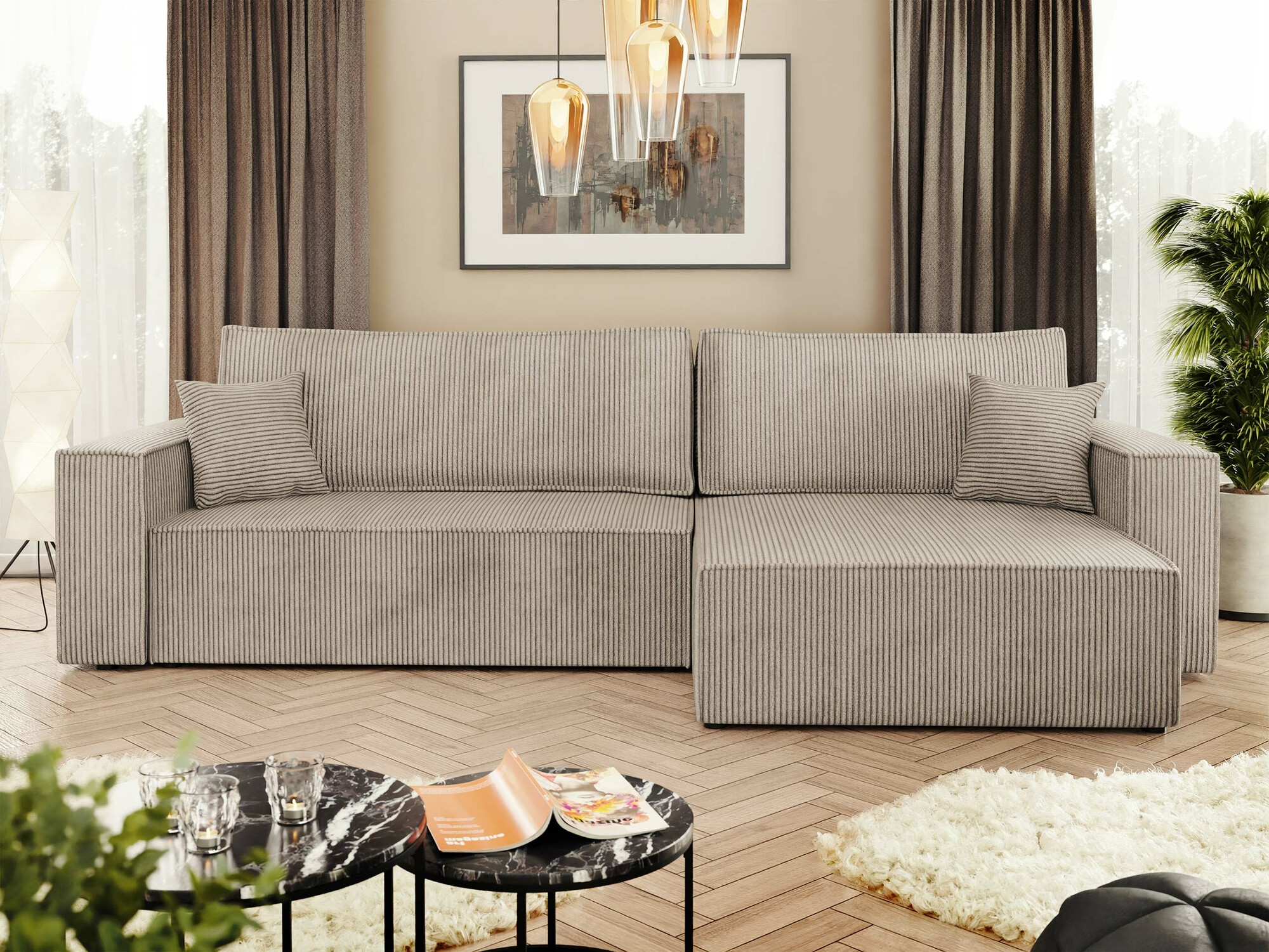 Corner sofa Vespes II (Poso 02)