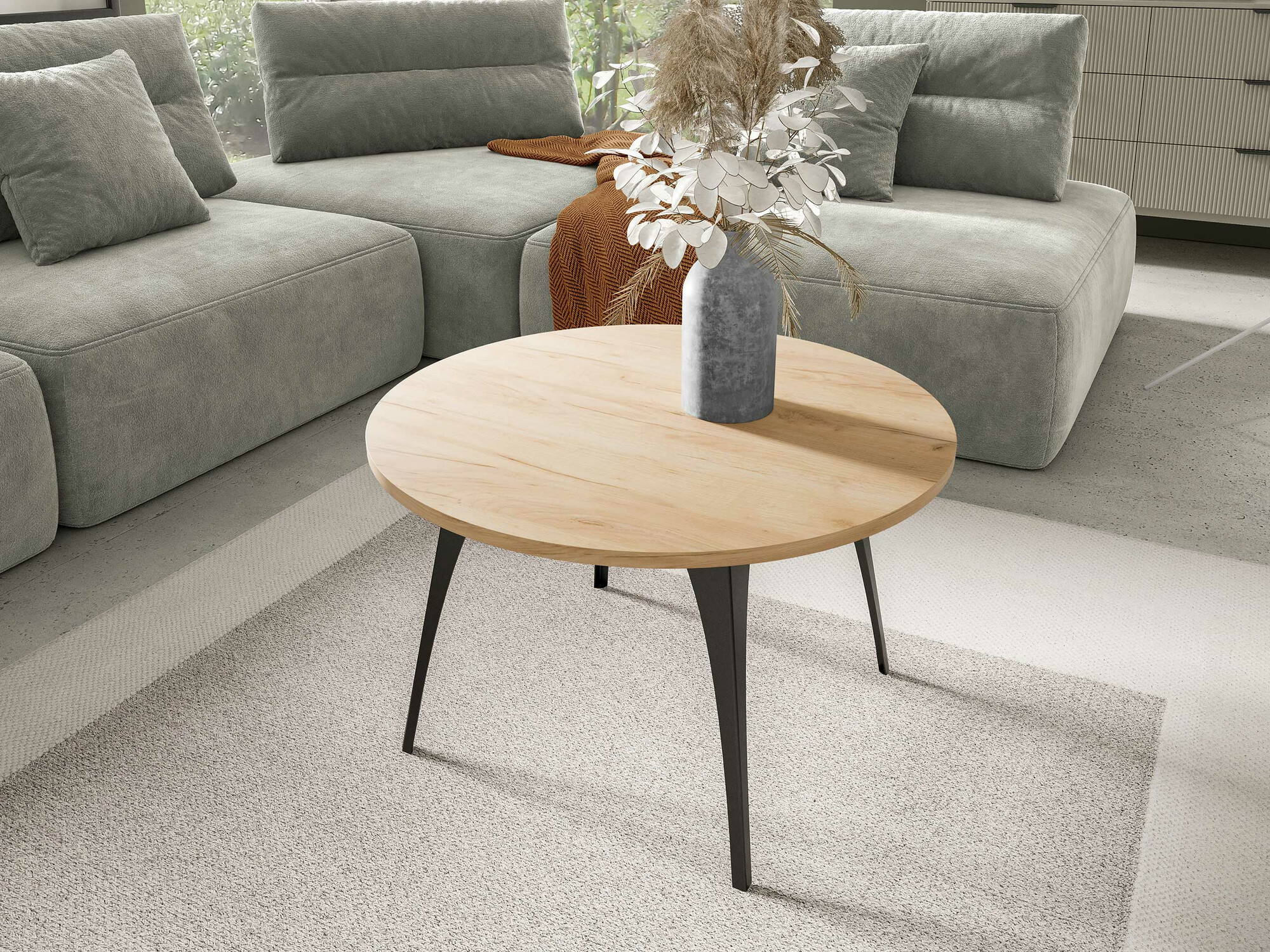 Coffee table Oswego 126 (Craft golden oak)