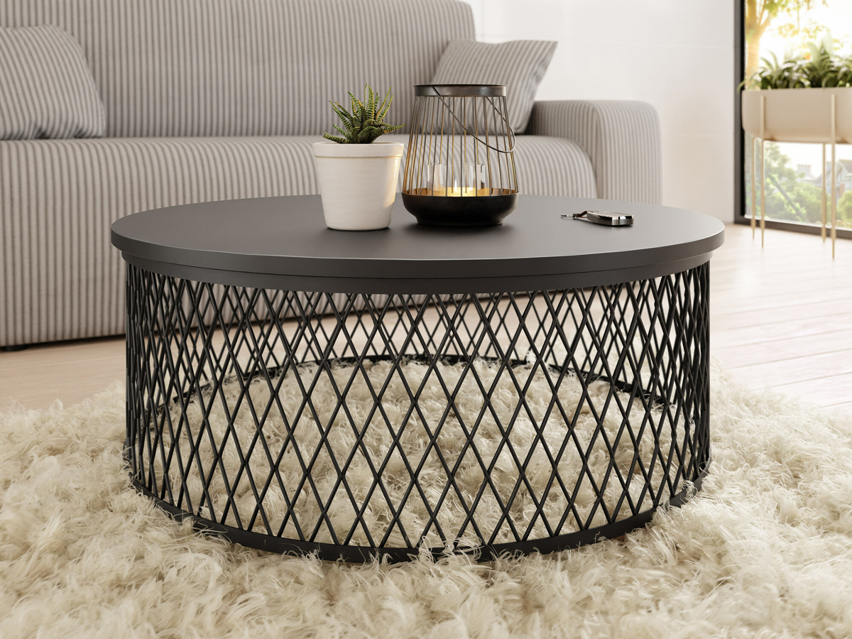 Coffee table Oswego 128 (Black)