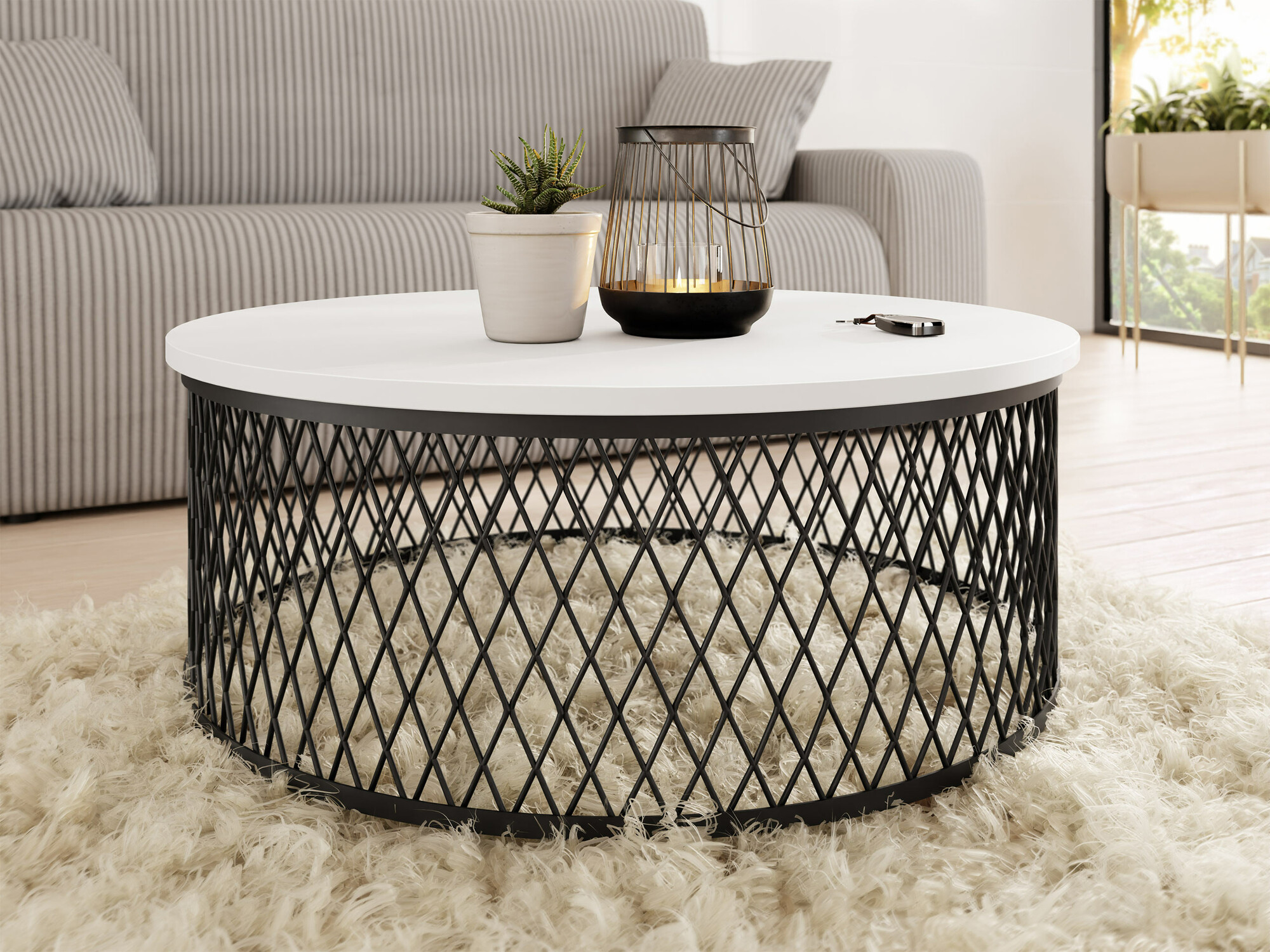 Coffee table Oswego 128 (White)