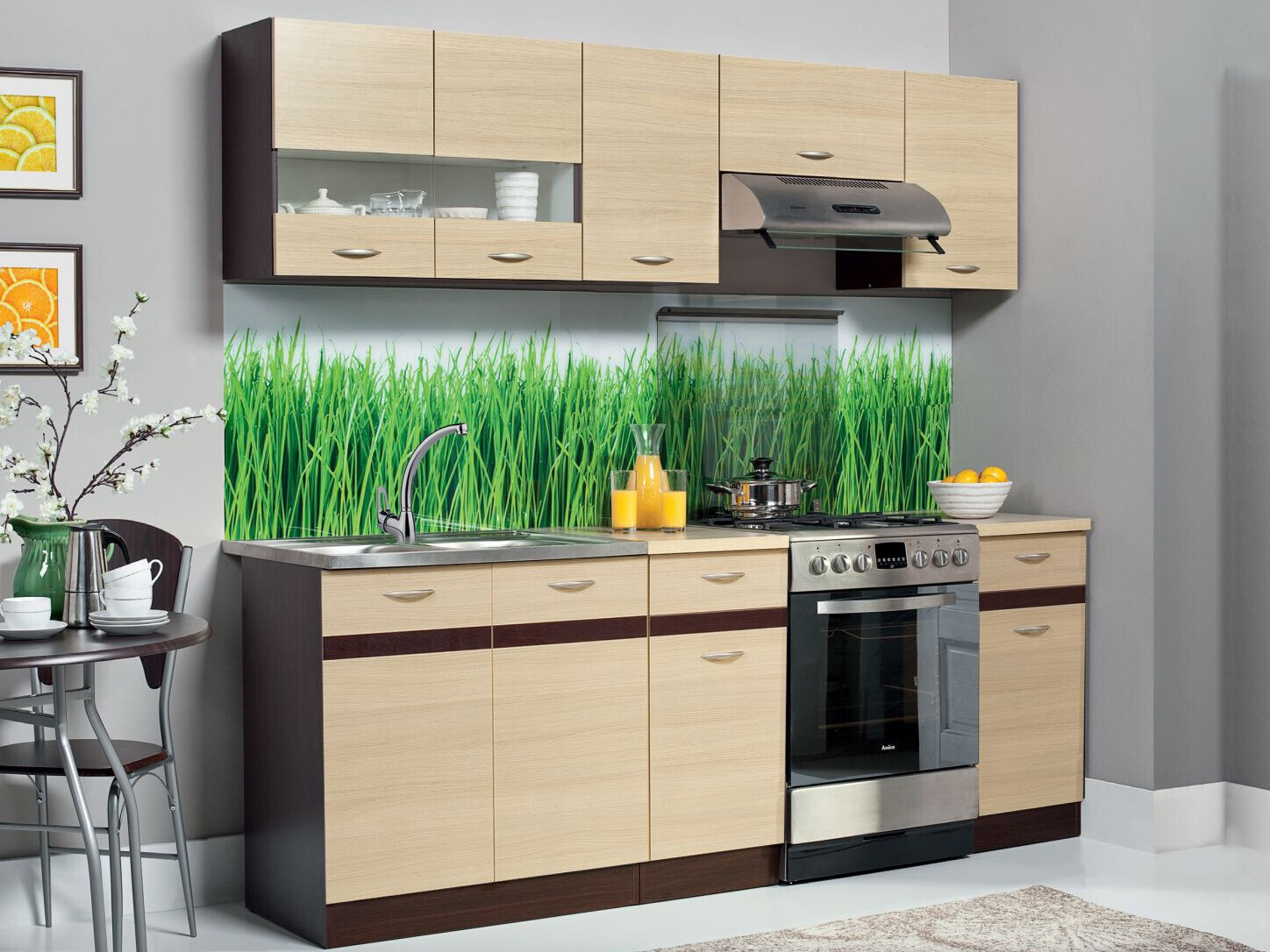 Modular kitchen set Eli Light 111
