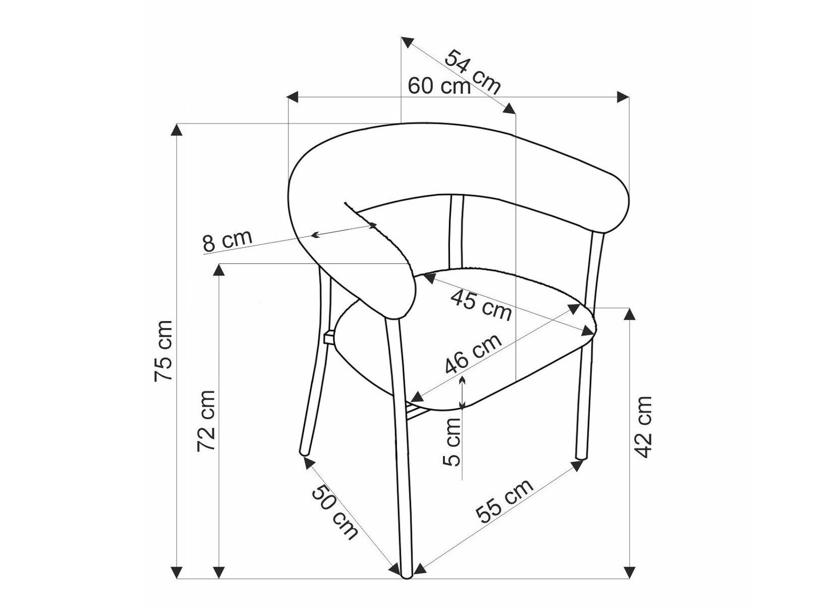 Dining set Houston 1839