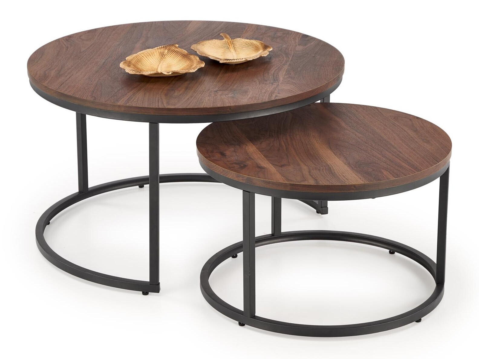 Nest of coffee tables Houston 1832 (Walnut)