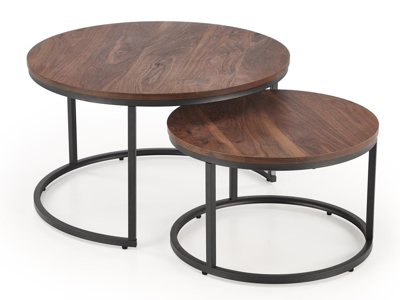 Nest of coffee tables Houston 1832 (Walnut)