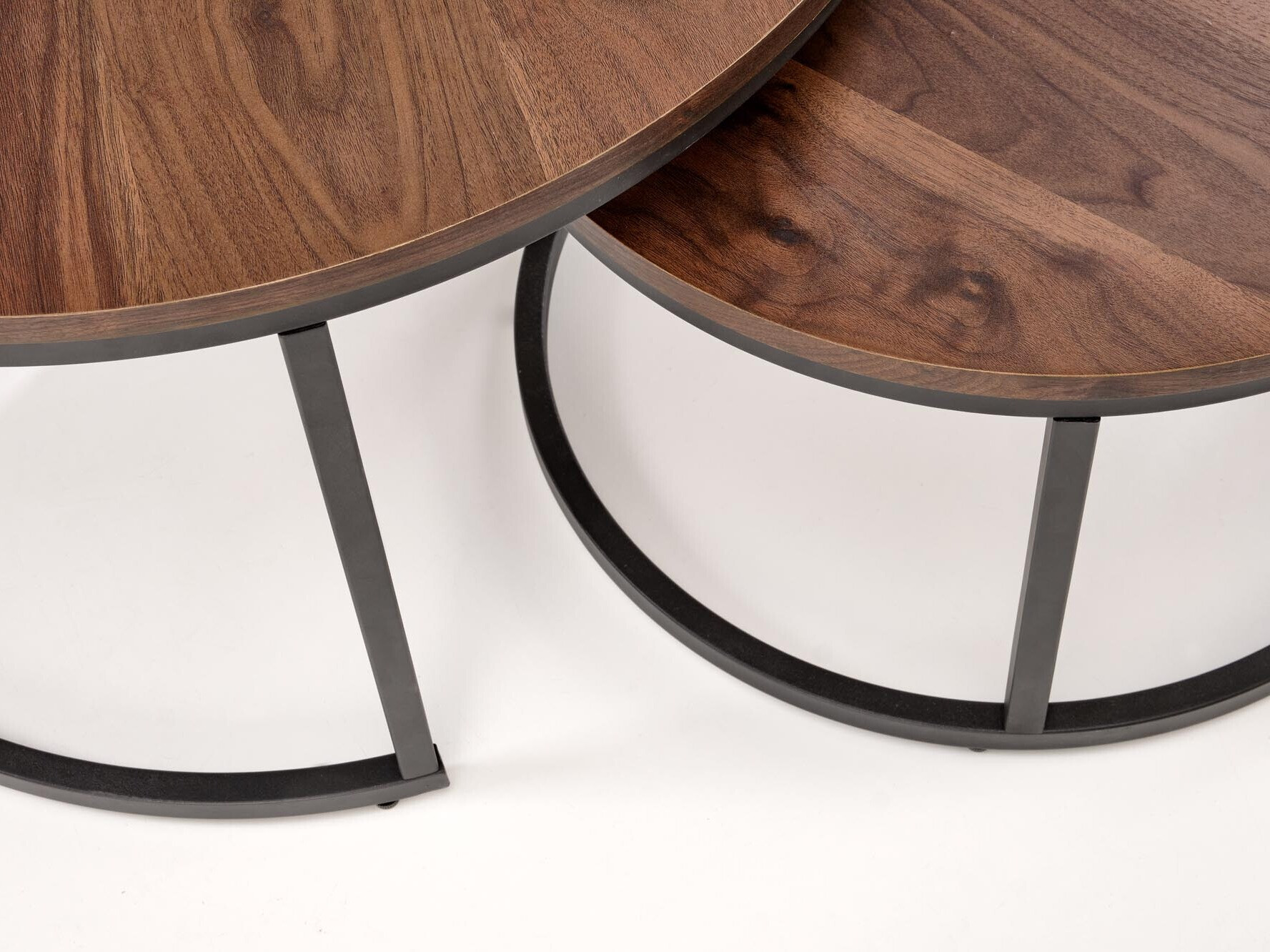 Nest of coffee tables Houston 1832 (Walnut)