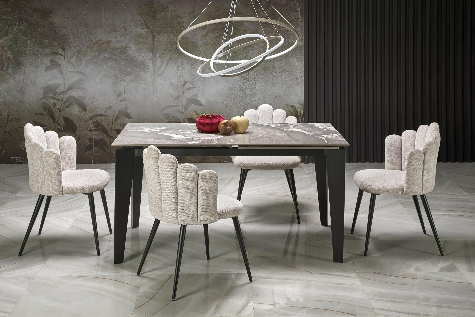 Table Houston 2157 (Grey marble)