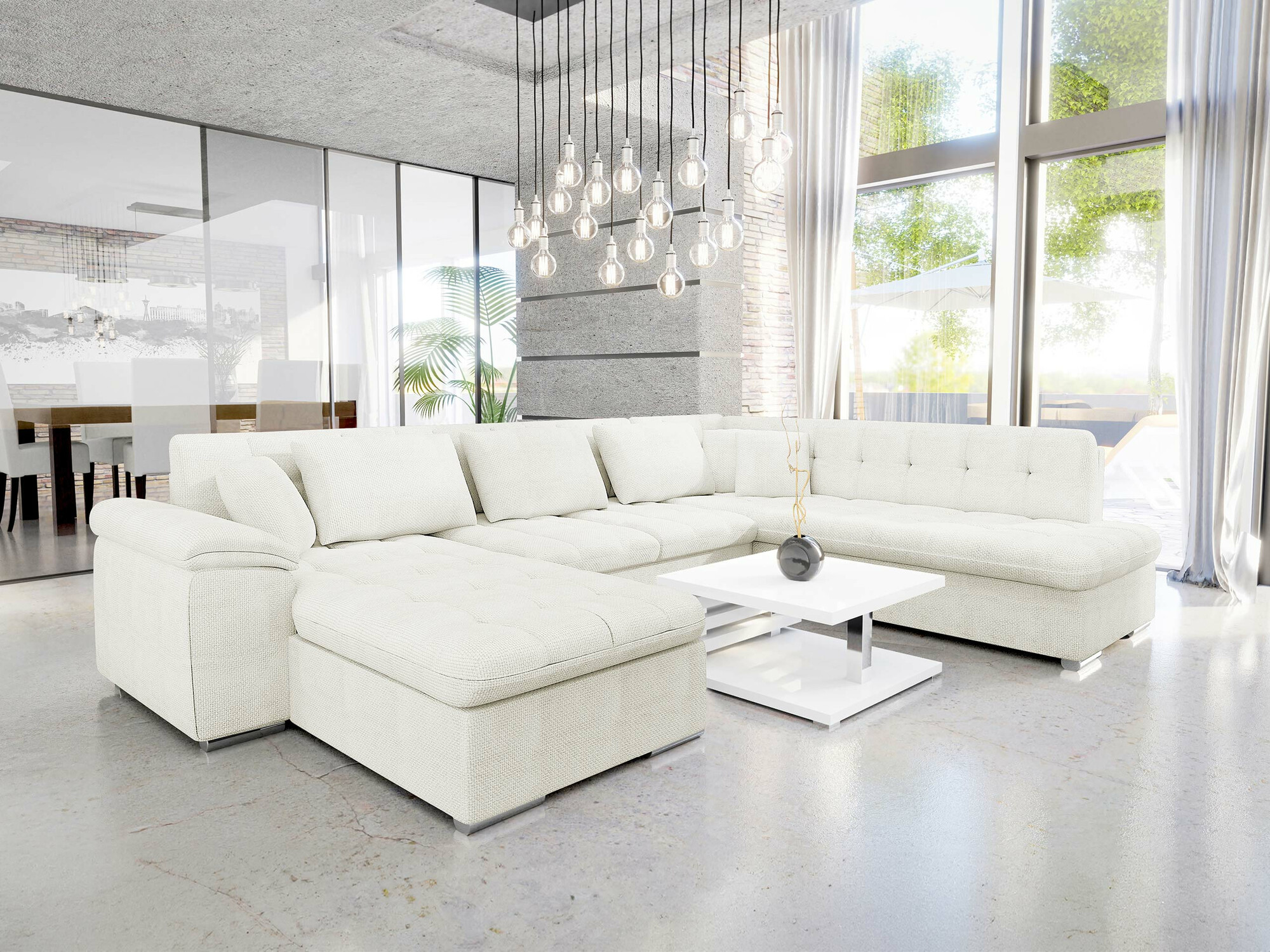Corner sofa Comfivo 128 (Left)