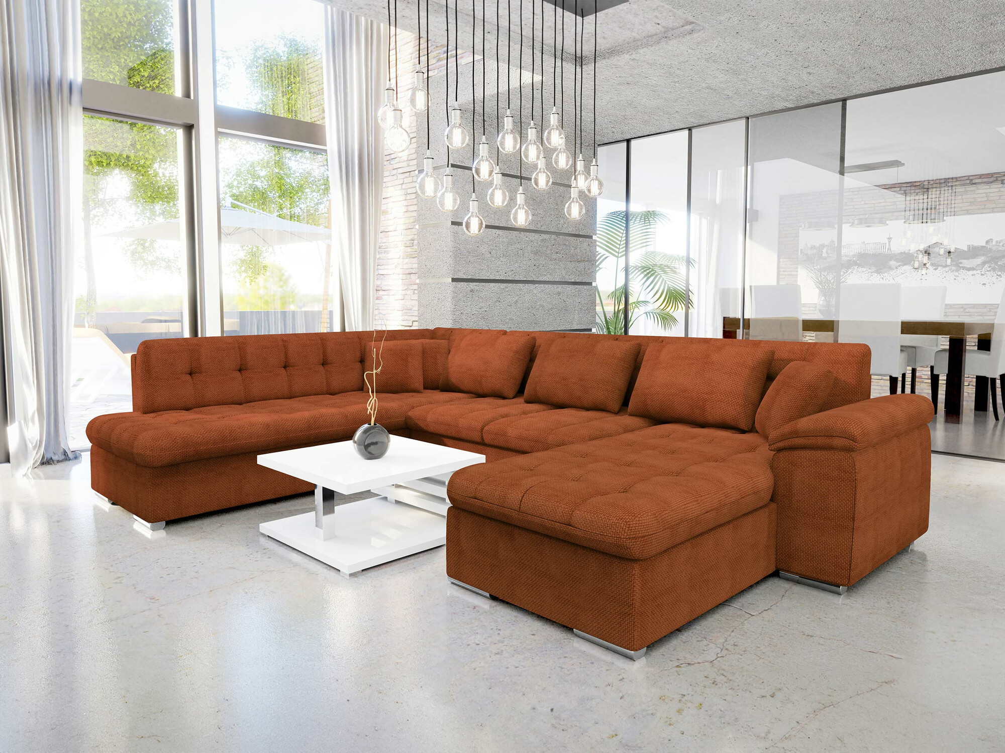 Corner sofa Comfivo Gemma II (Right)