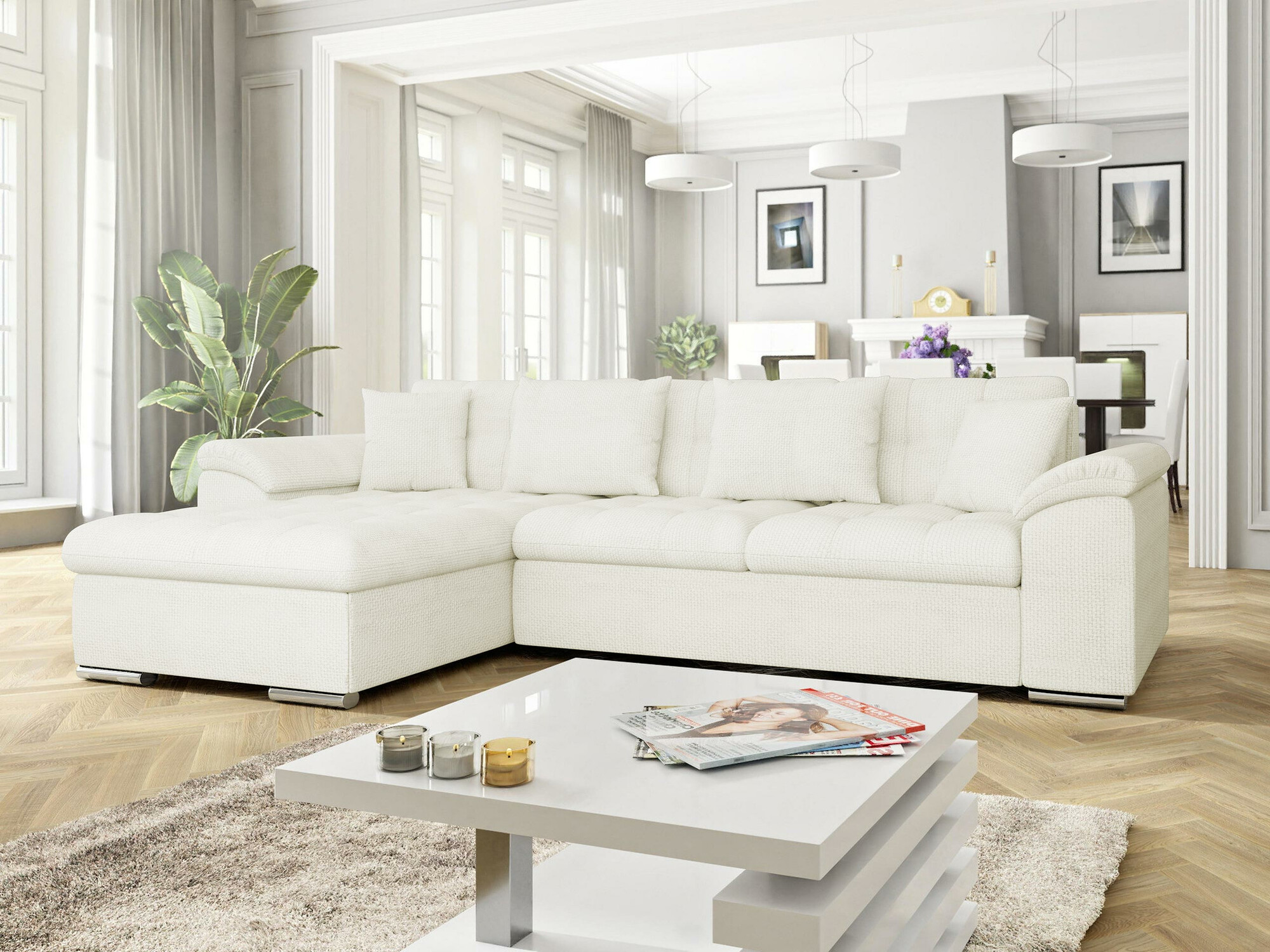 Corner sofa Comfivo Mica (Flow 6)