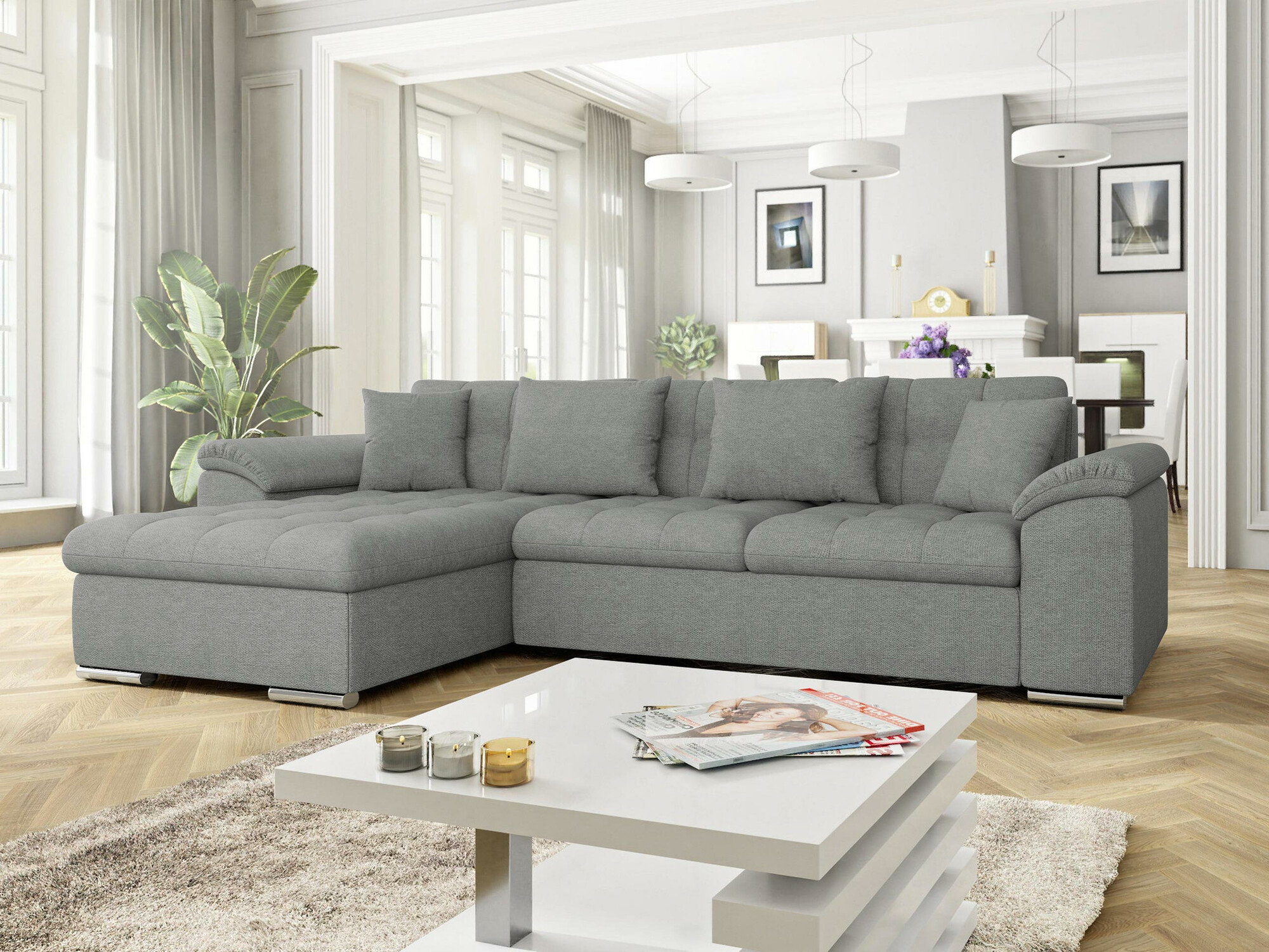 Corner sofa Comfivo Mica (Rico 12)
