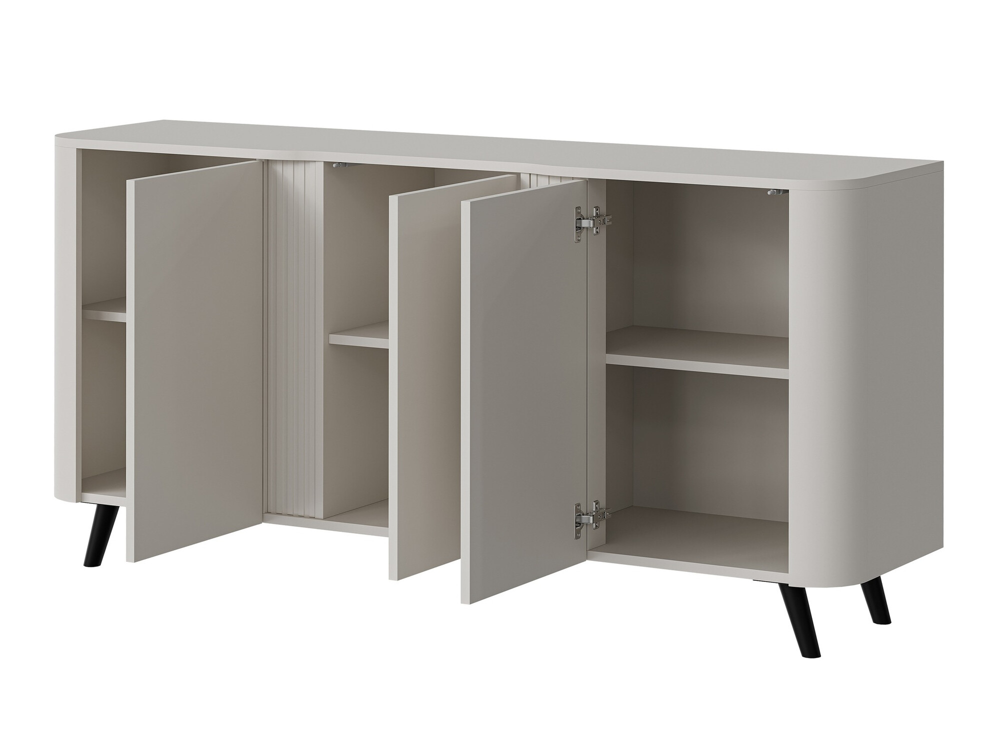 Sideboard Modus (Black + Walnut)