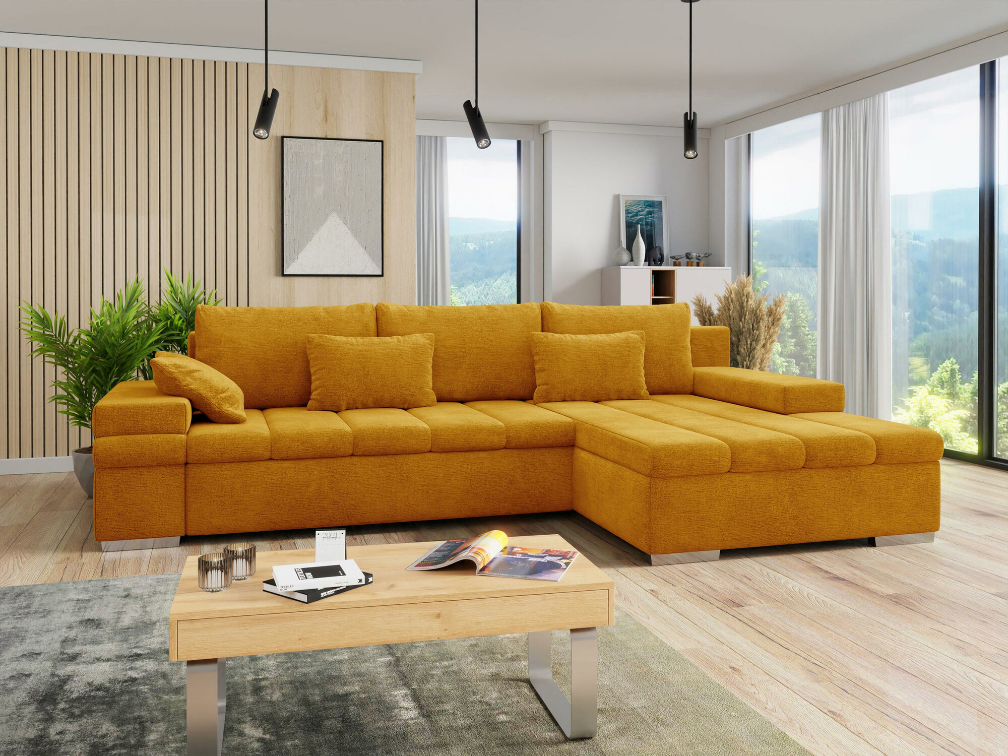 Corner sofa Comfivo Olivetum II (Wave 05)