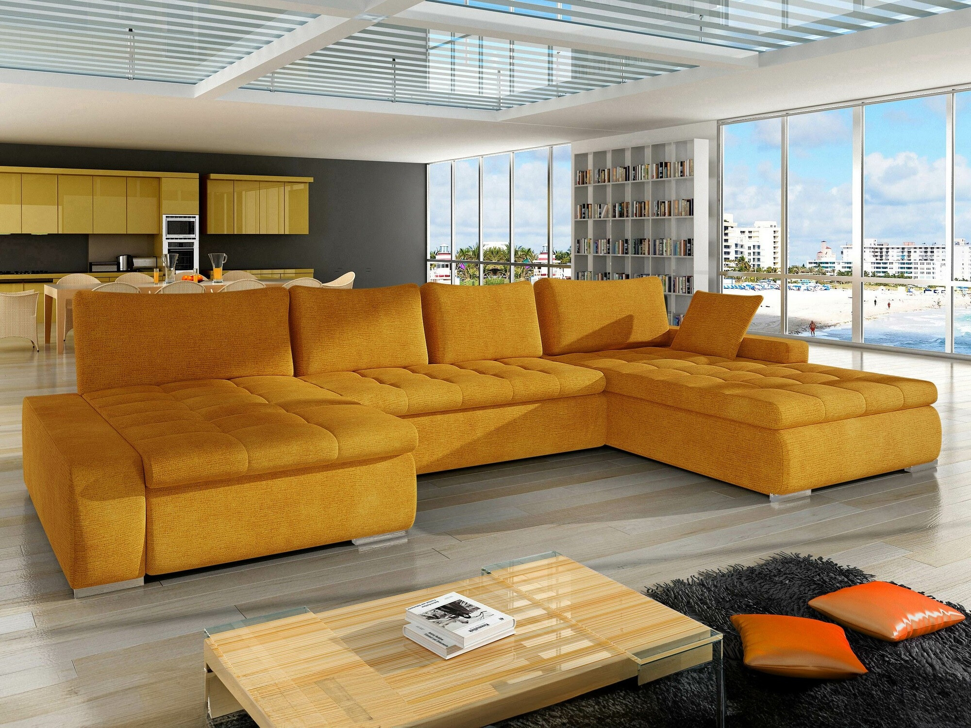 Corner sofa Comfivo Oliva (Wave 05)