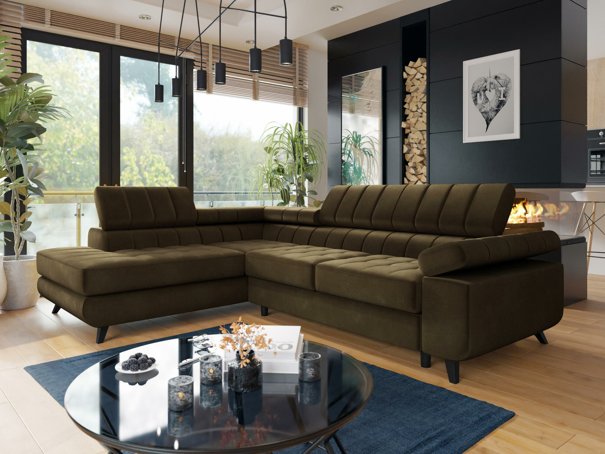 Corner sofa Comfivo 207 (Wave 09)
