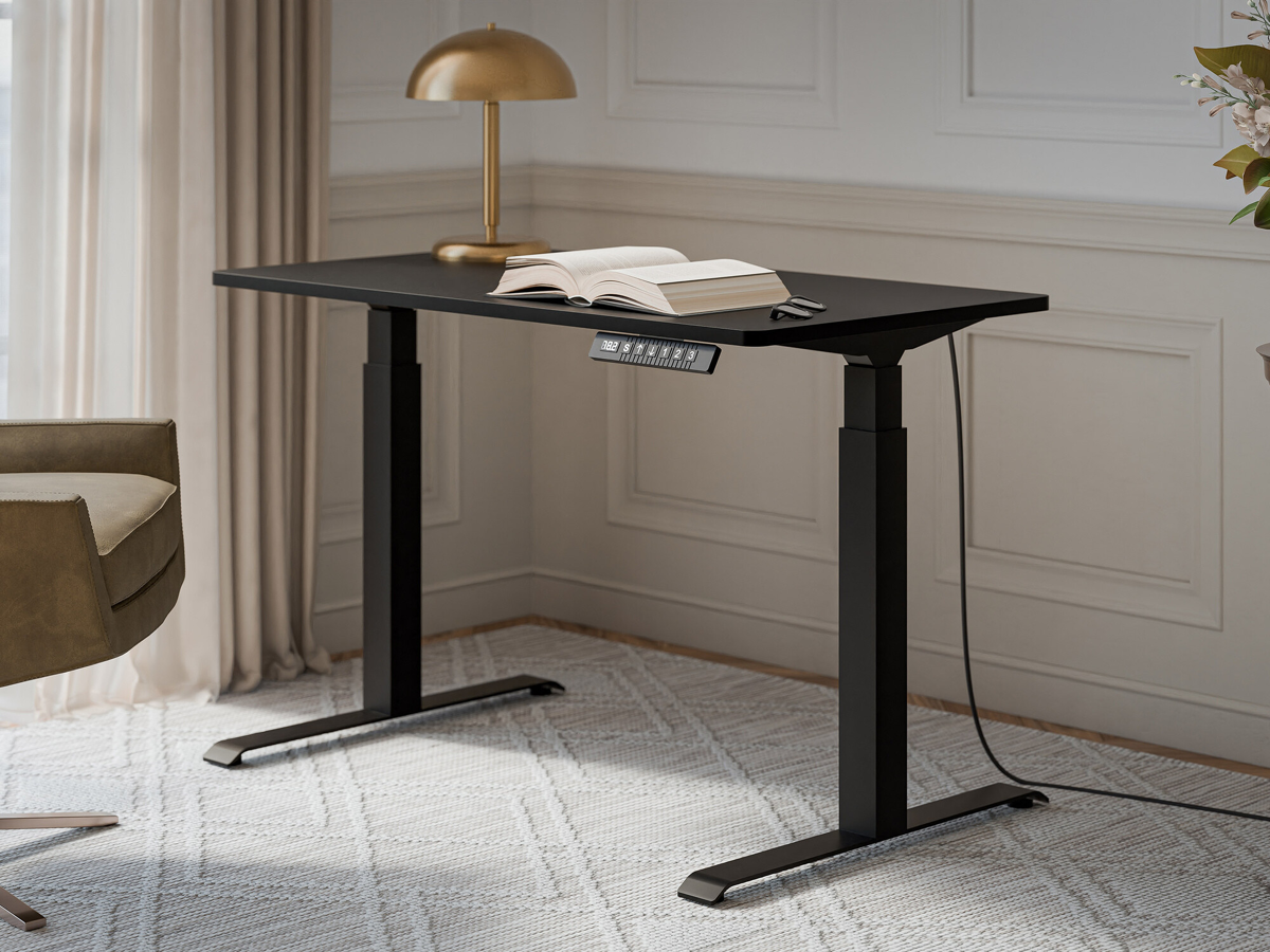 Height-adjustable desk Charlotte 194 (Black)