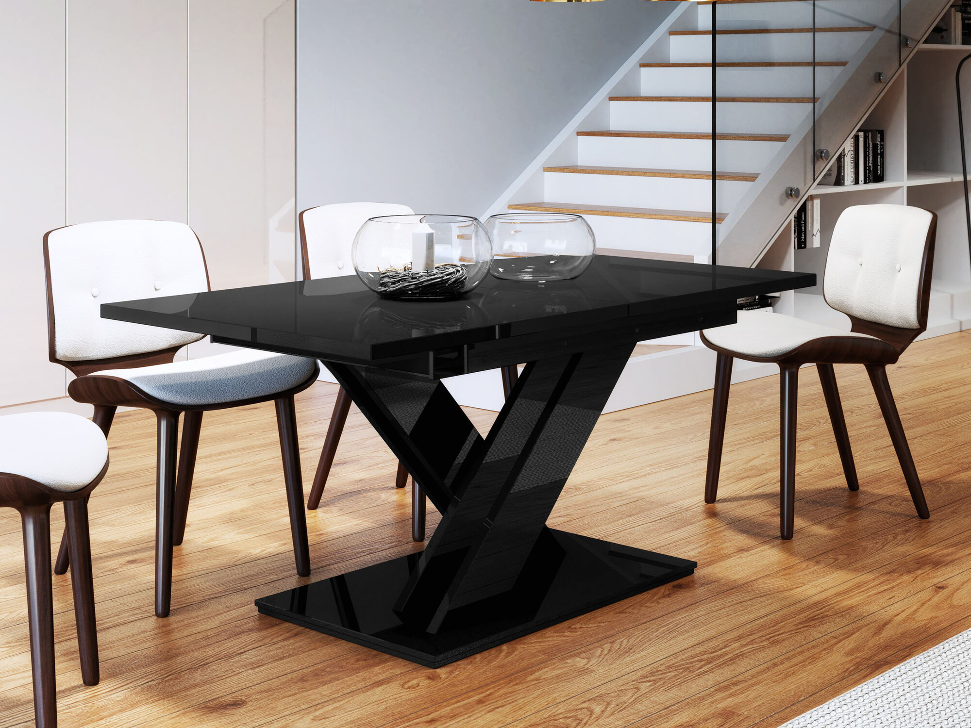 Table Decium (Glossy black)