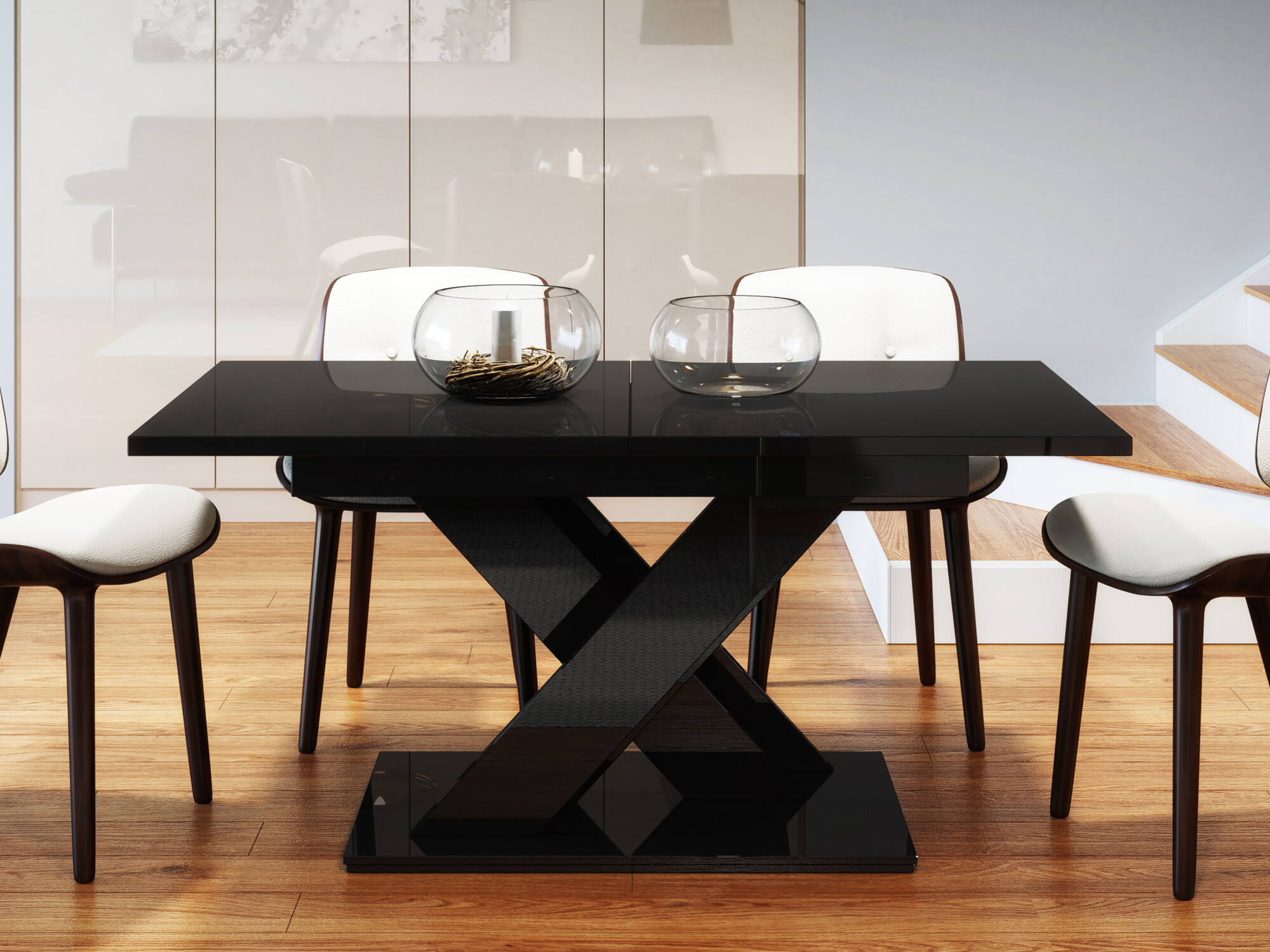 Table Decium (Glossy black)