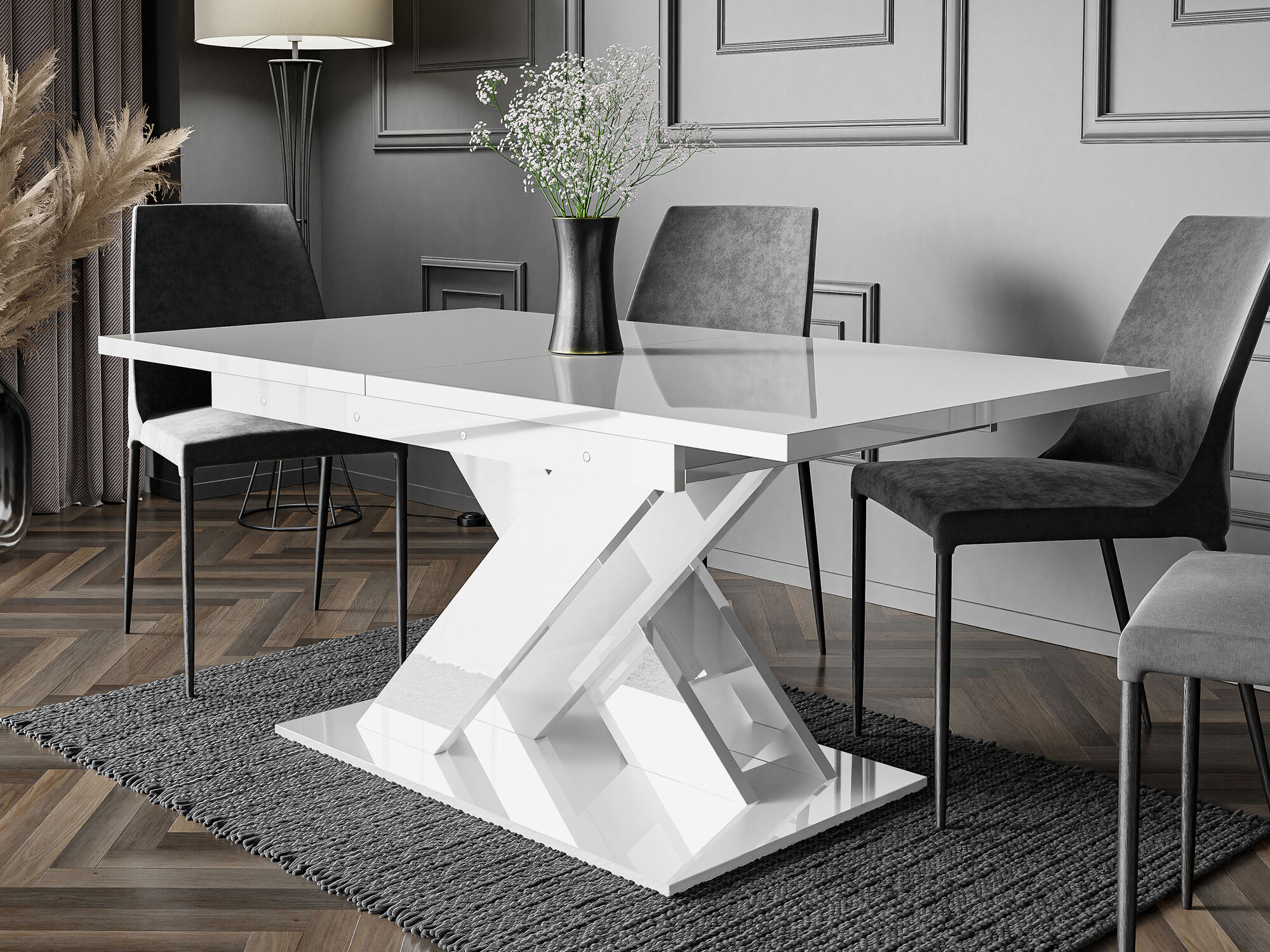 Table Decium (Glossy white)