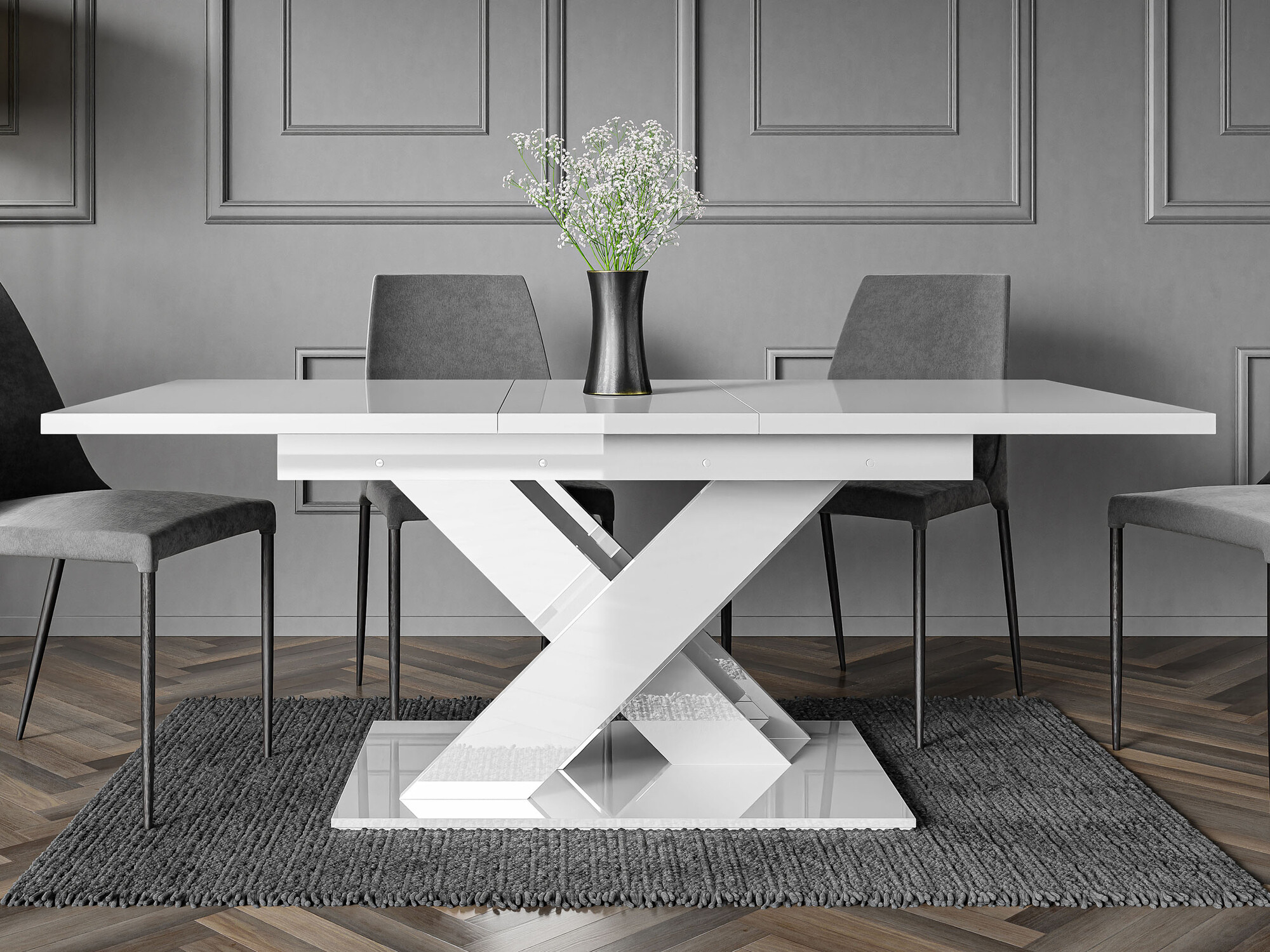 Table Decium (Glossy white)
