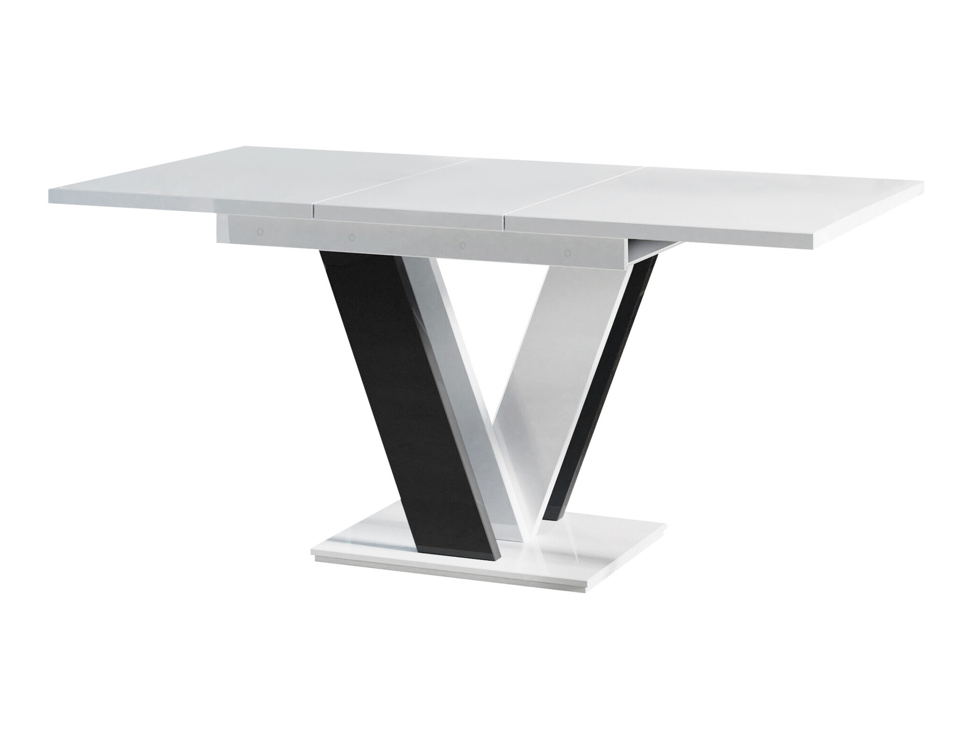 Table Musus (Glossy white + Glossy black)