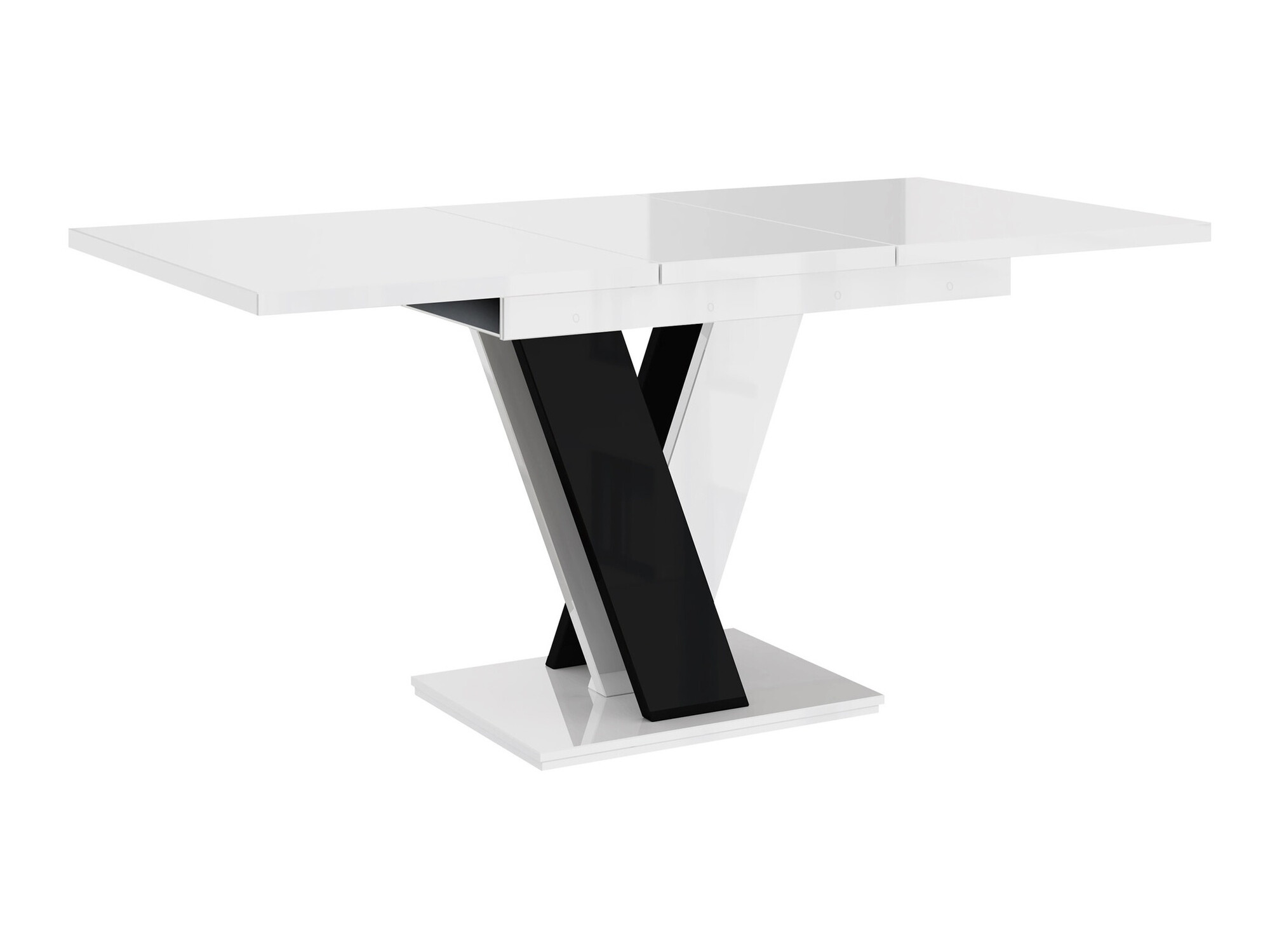 Table Musus (Glossy white + Glossy black)