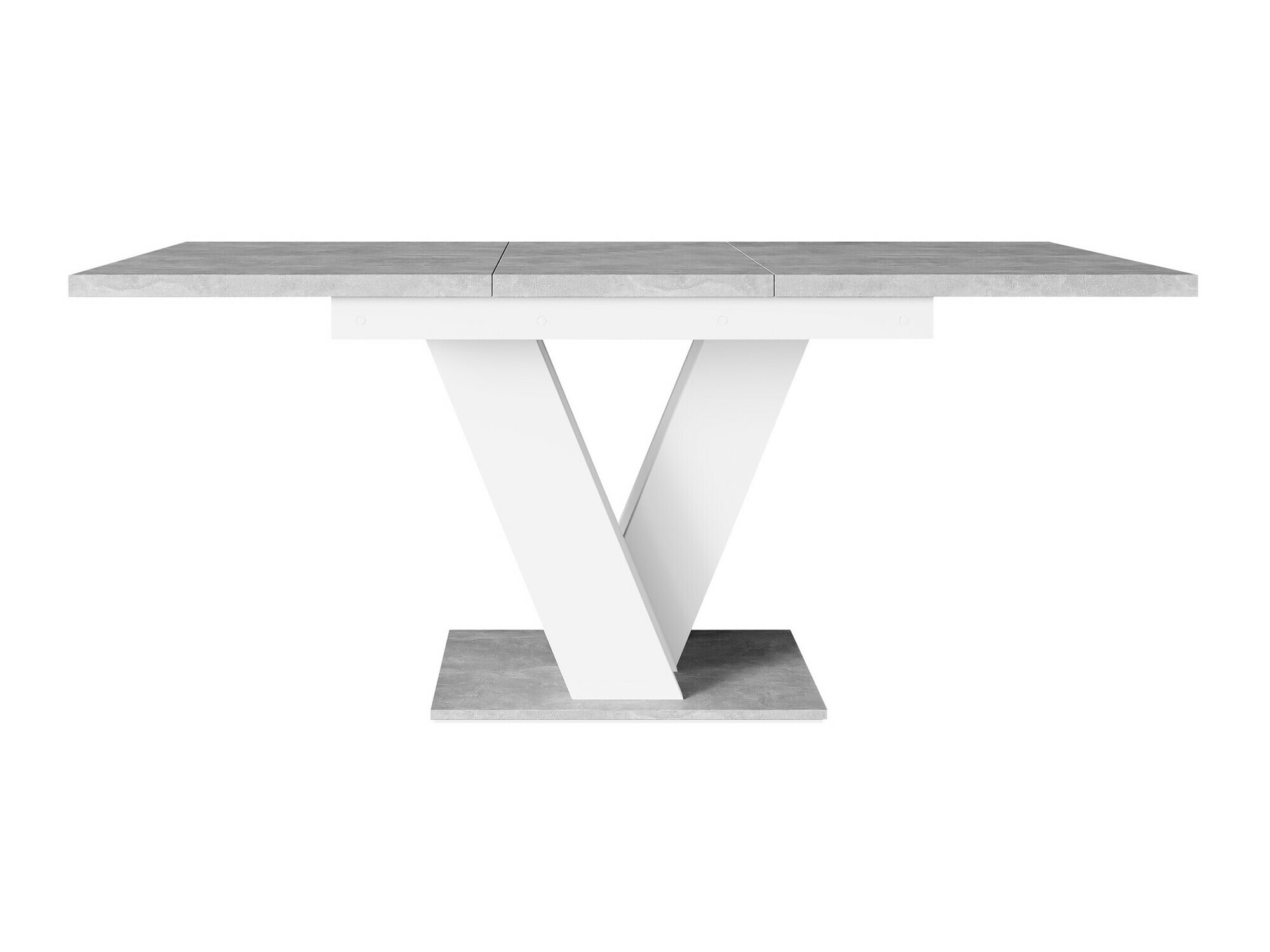 Table Musus (White + Concrete)