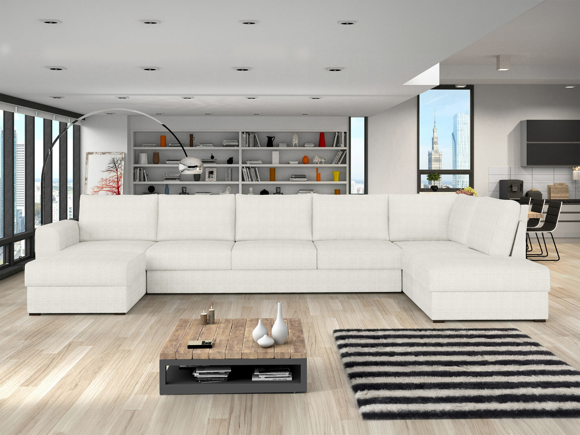 Corner sofa Comfivo Flumen I (Flow 06)