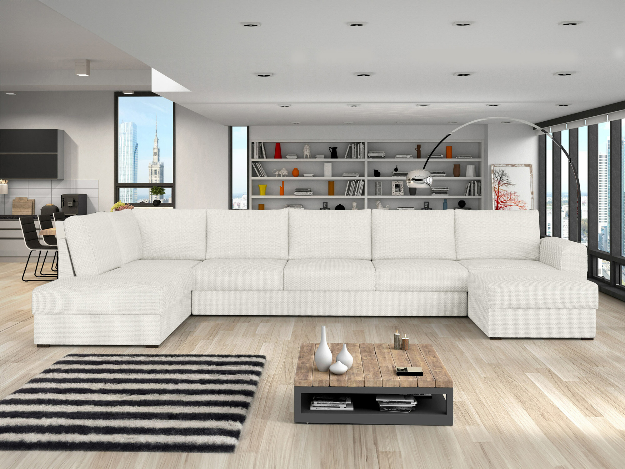 Corner sofa Comfivo Flumen I (Flow 06)