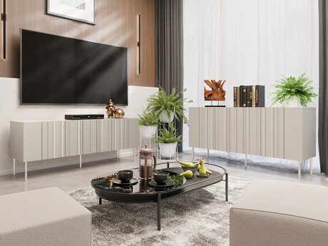 Living room set Evavese 105 (Beige)