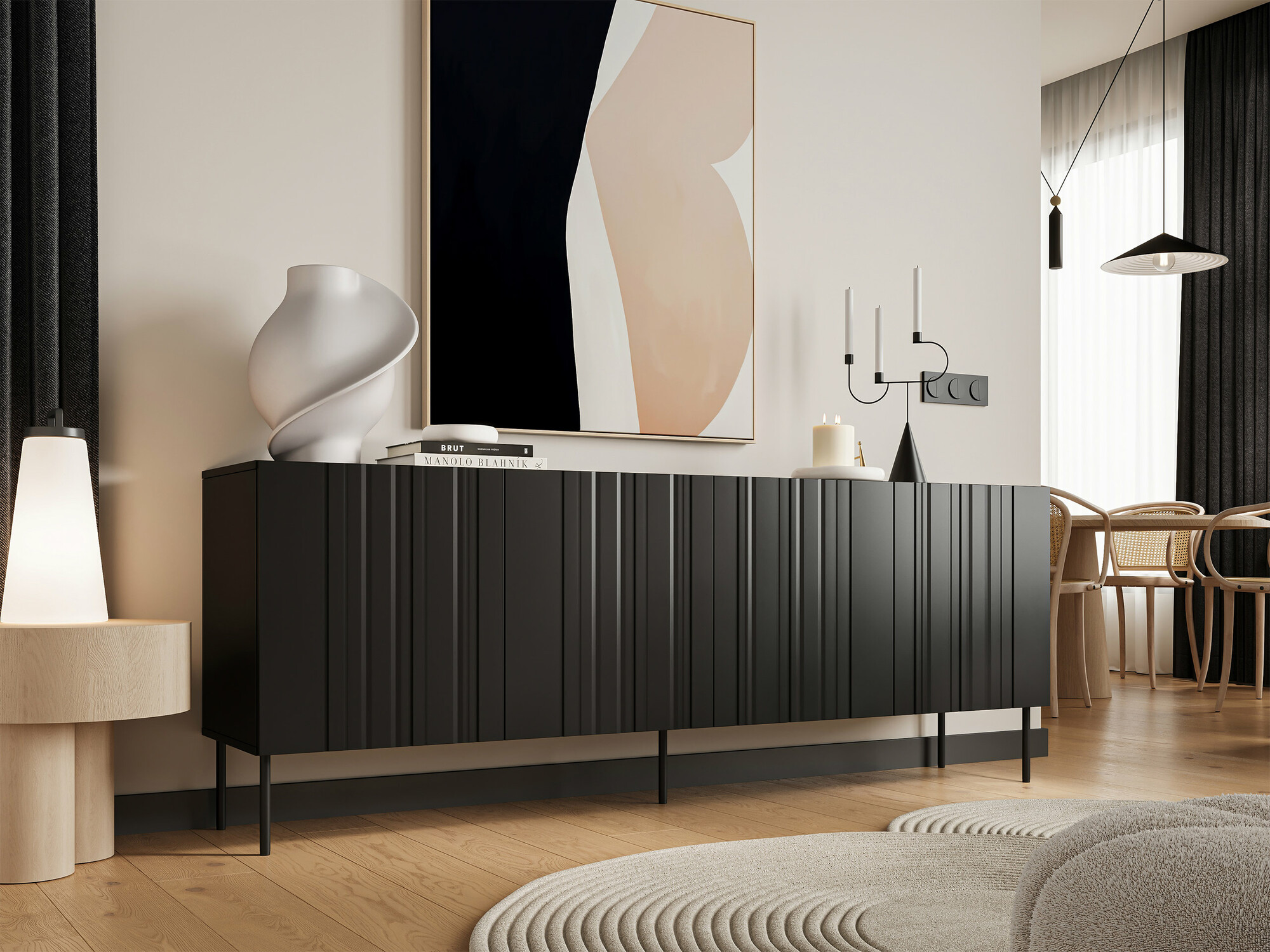 Sideboard Evavese 101 (Black)
