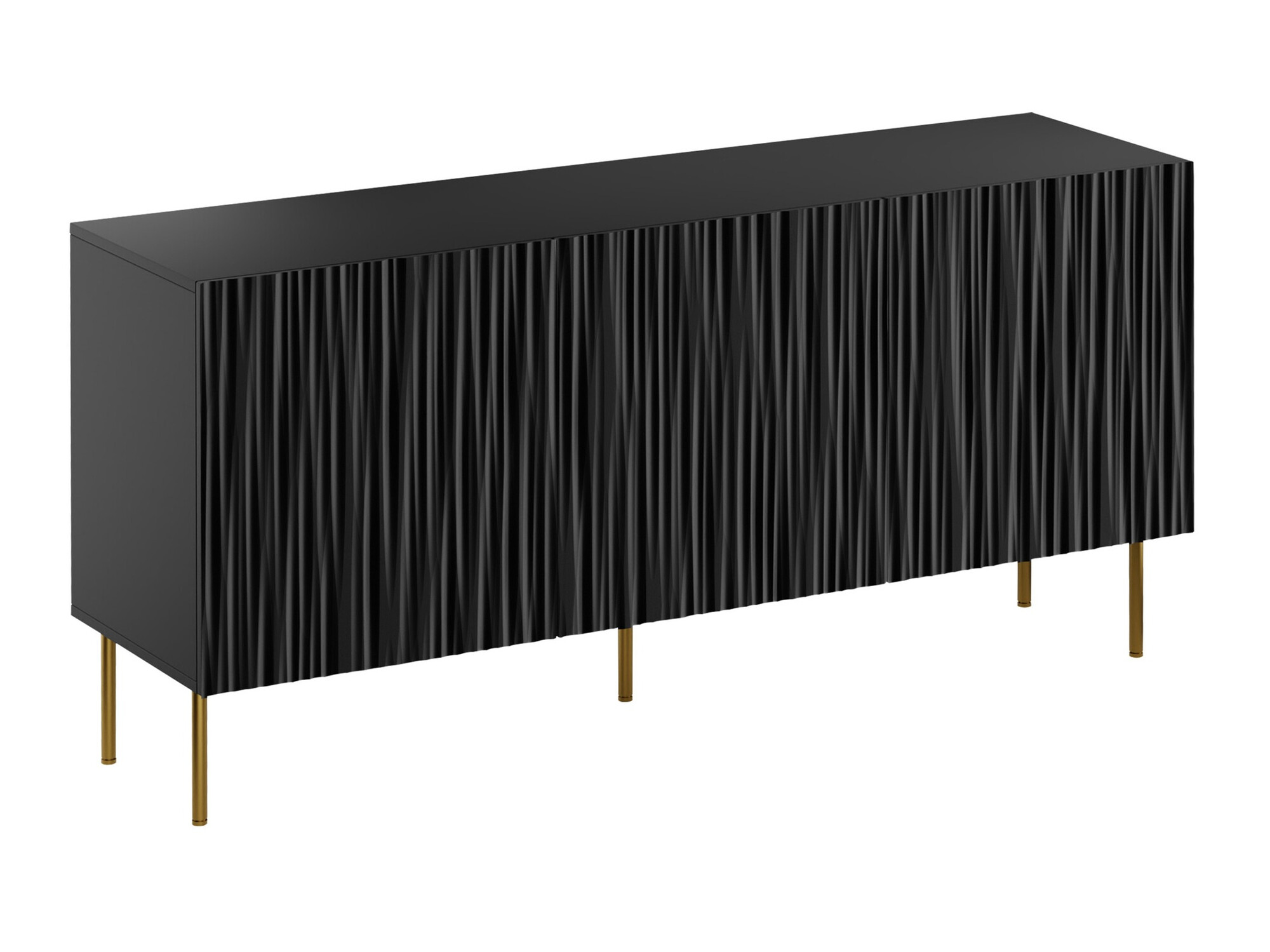 Sideboard Lorelbo 100 (Black + Golden)
