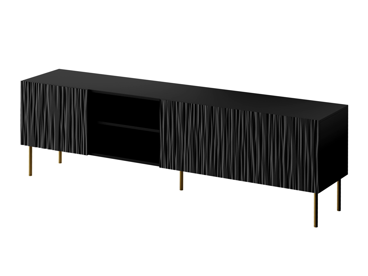 TV stand Lorelbo 103 (Black + Golden)