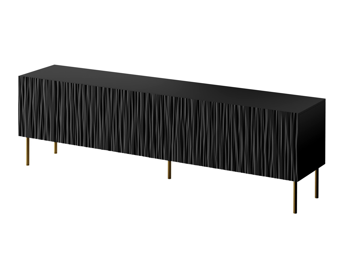 TV stand Lorelbo 103 (Black + Golden)